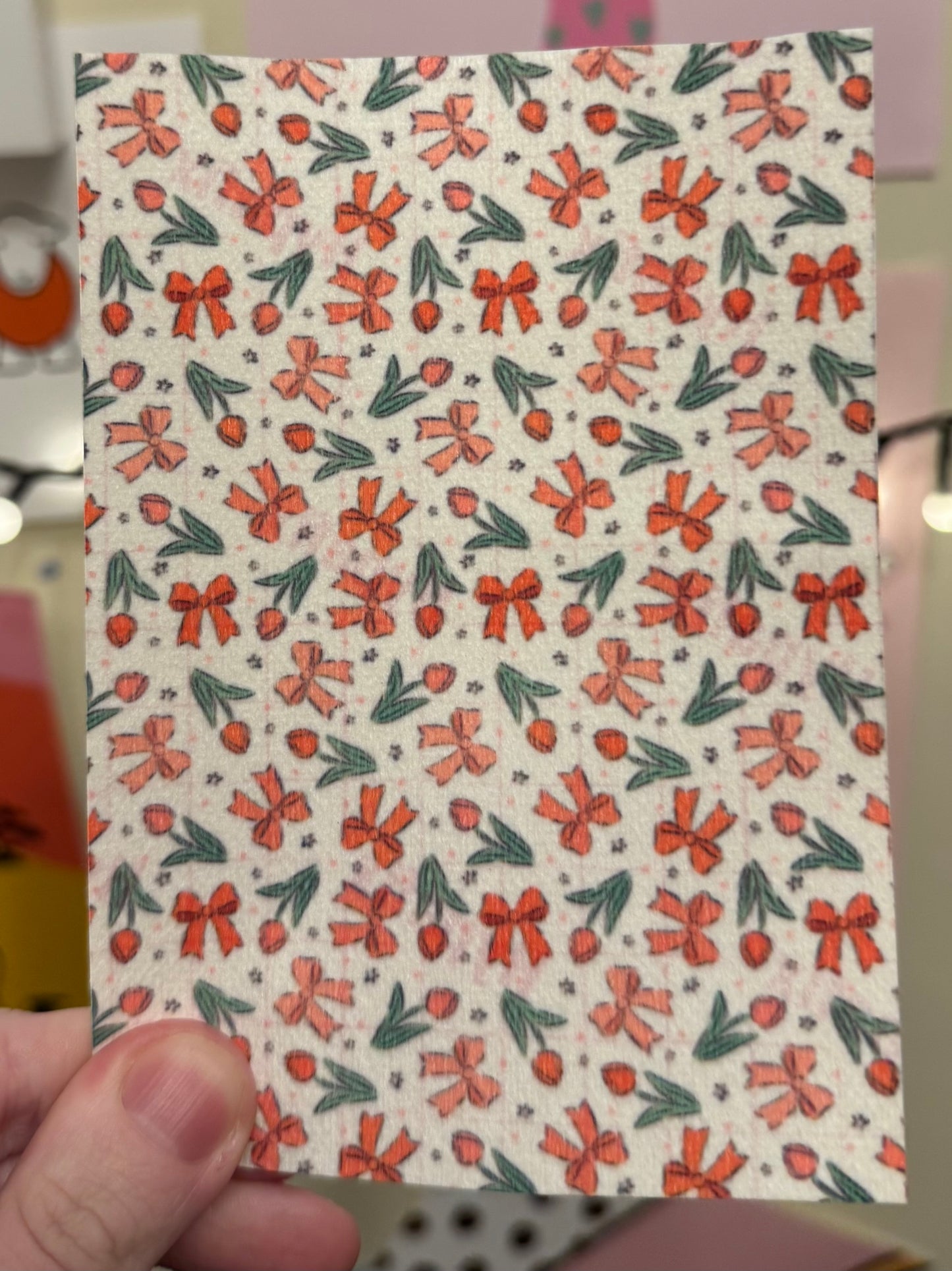 Tulips & bowsEaster florals collection tubie tape