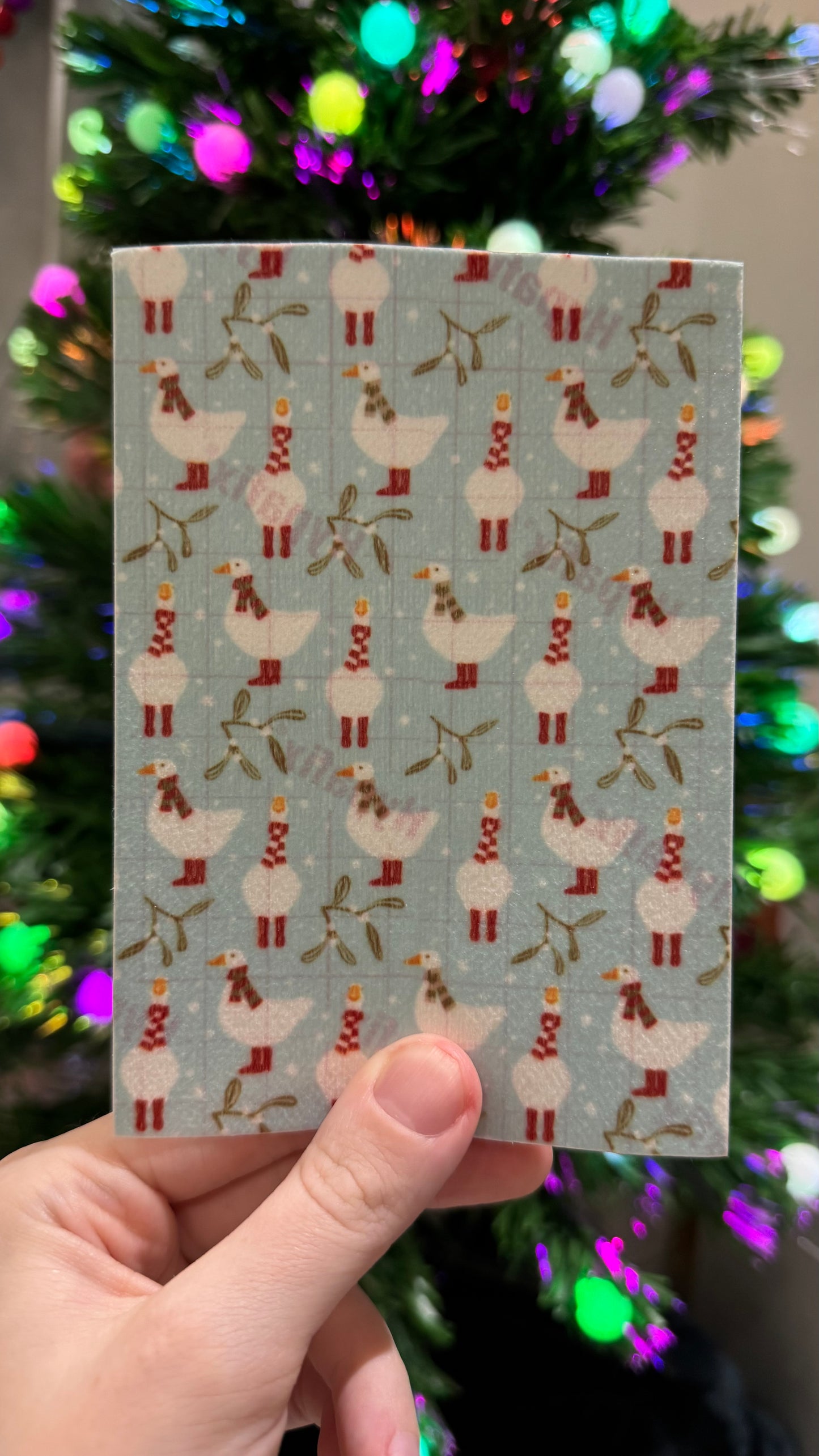 Cosy ducks Winter Tubie tape collection