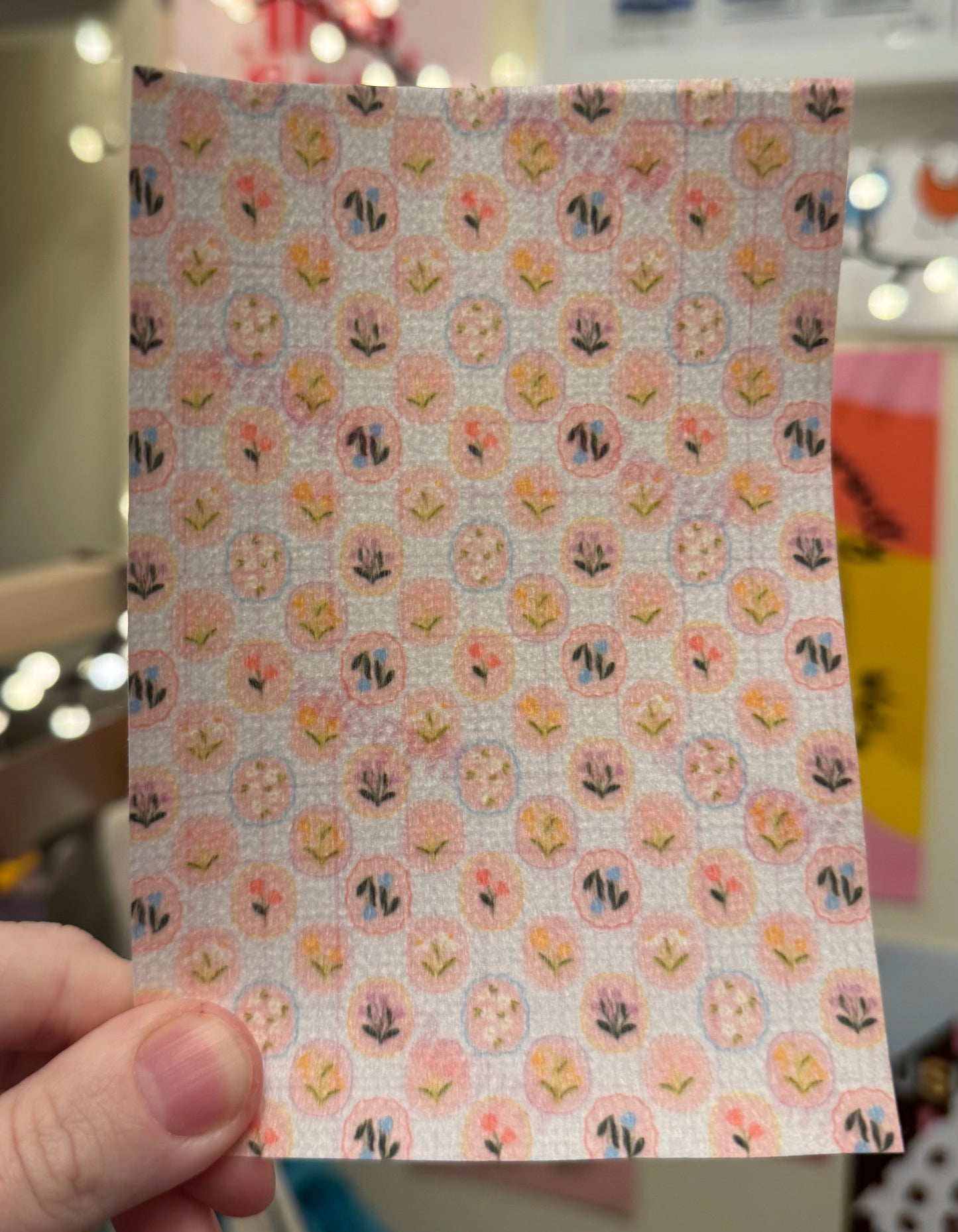 Floral badges Tubie tape