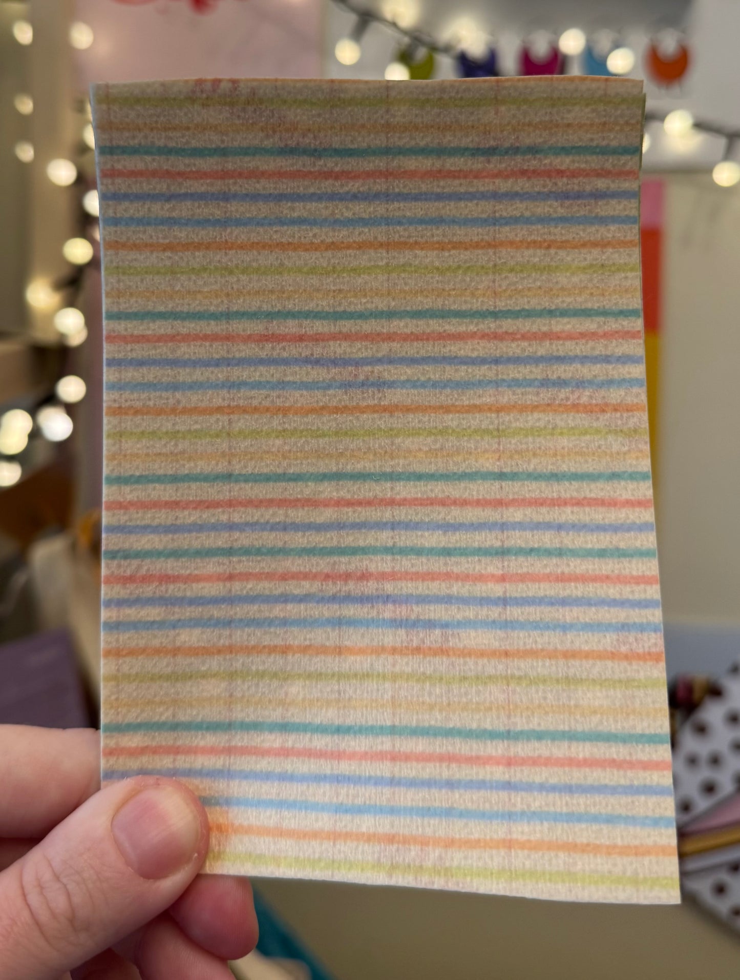 Simple Pastel stripes Tubie tape