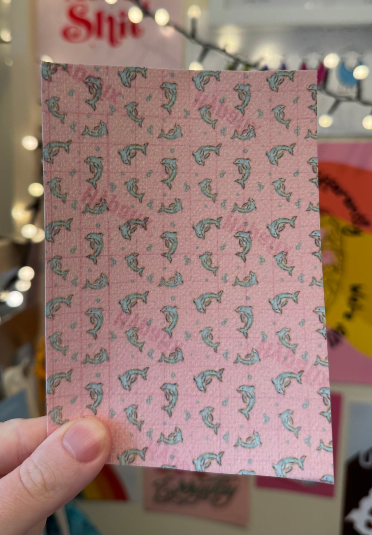 Pink dolphins summer Tubie tape