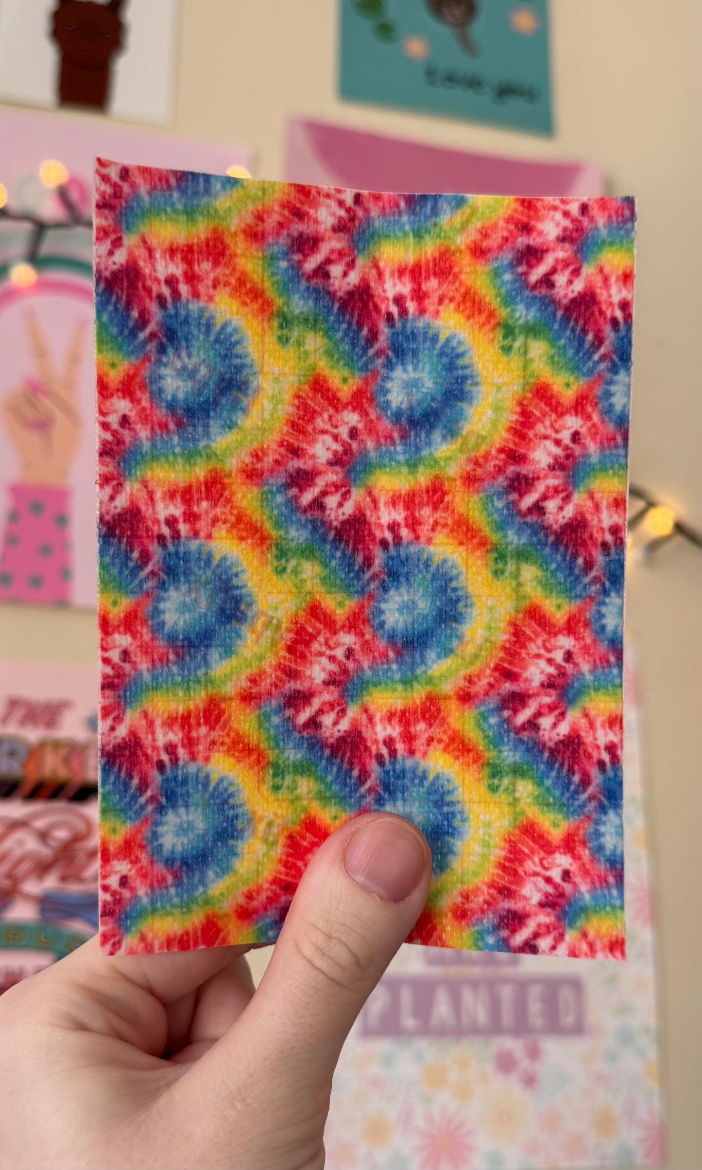 Tie die 1st design tubie tape