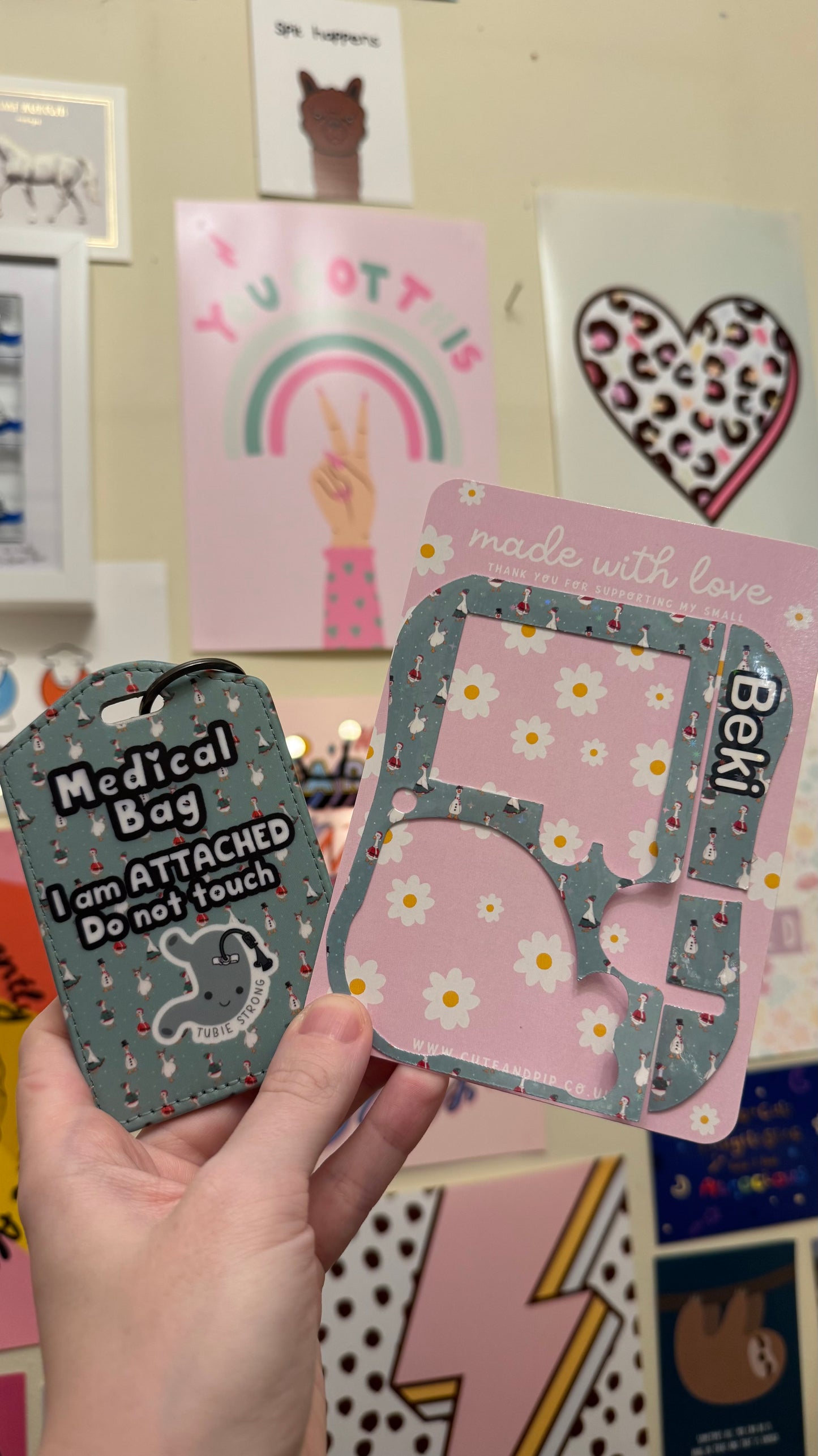 Create Your Own Christmas Abbott Pump Sticker