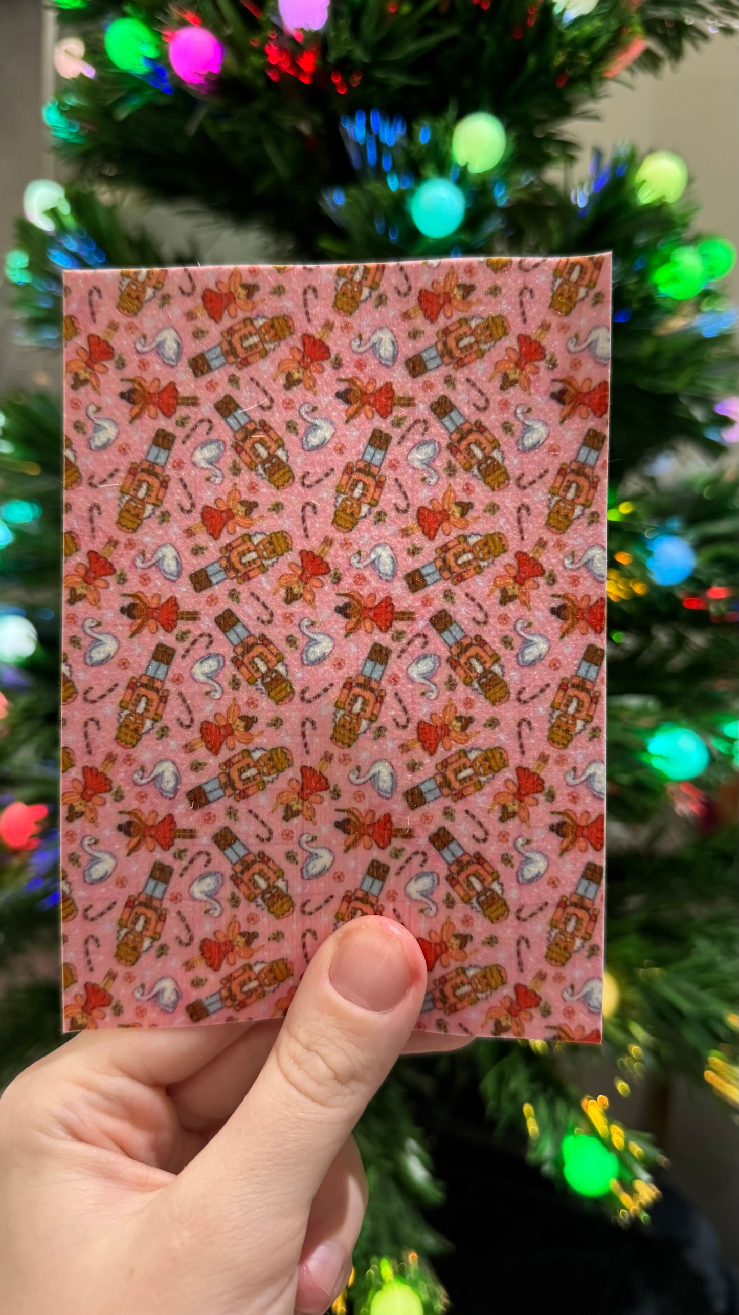 Pink nutcracker ballet Winter Tubie tape collection