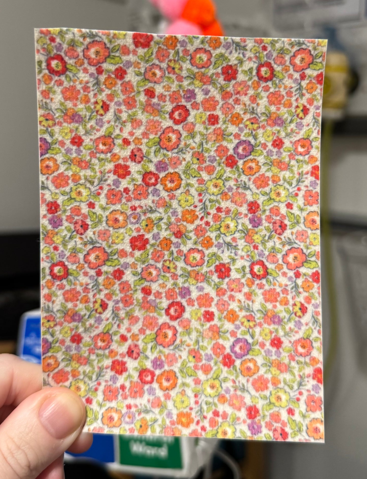 pink and green liberty inspired Tubie tape