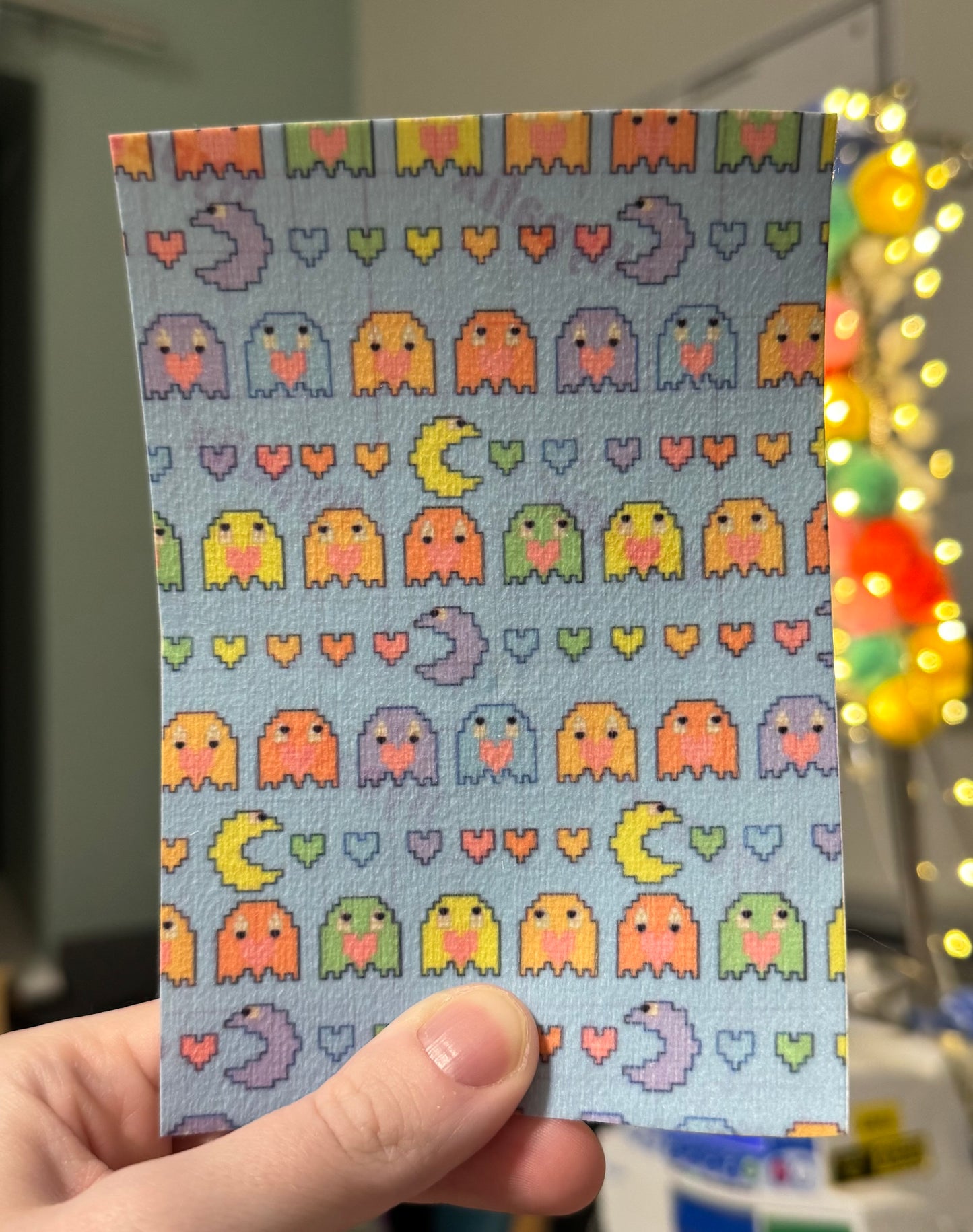 PAC man valentines tubie tape collection