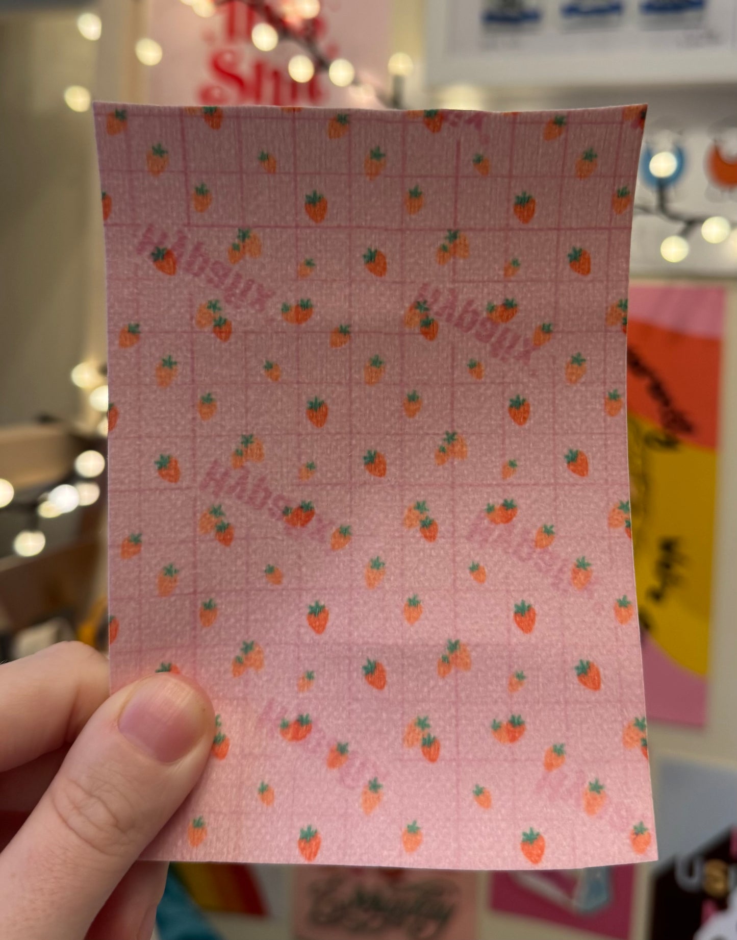 Petite summer strawberries Tubie tape