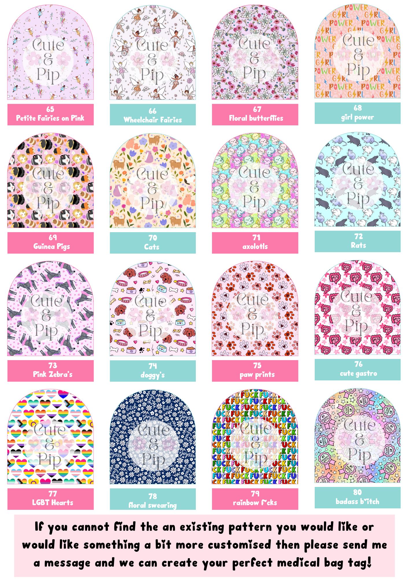 Create Your Own tubie clips