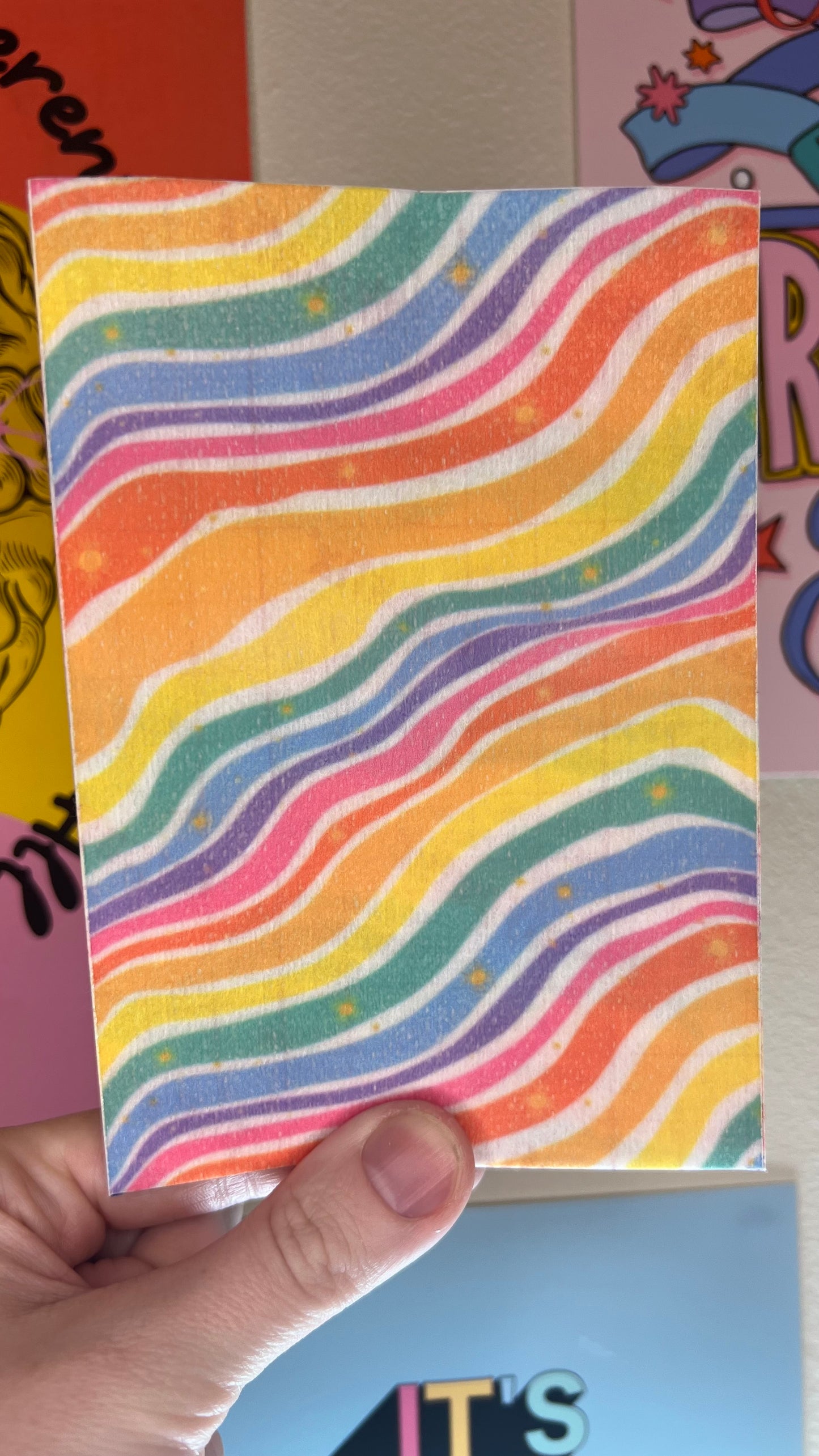 Colourful rainbows Tubie tape
