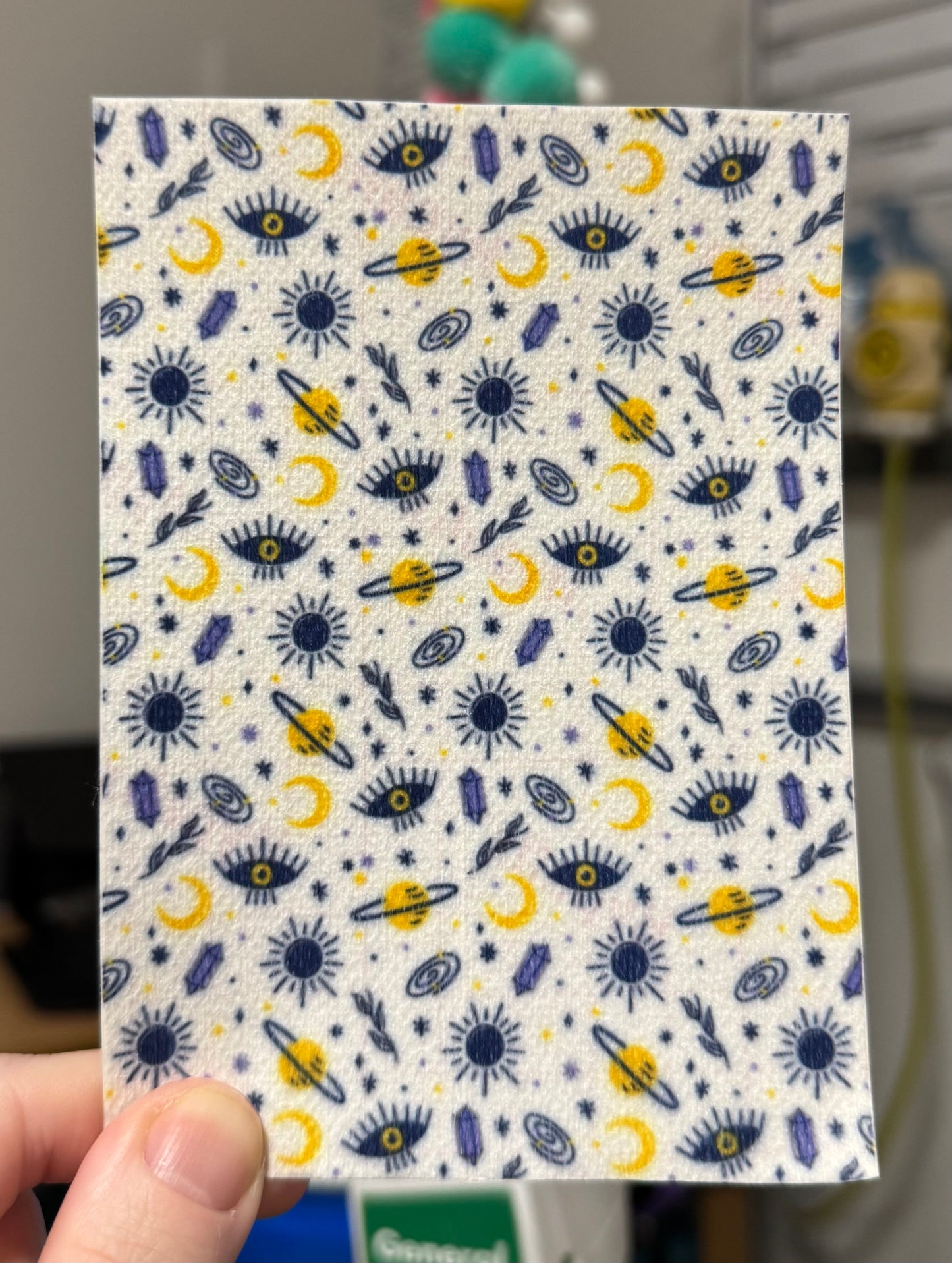 celestial navy & yellow Tubie tape