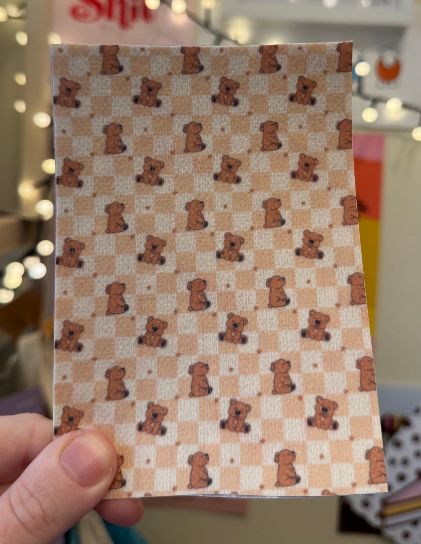 Adorable little bear Tubie tape