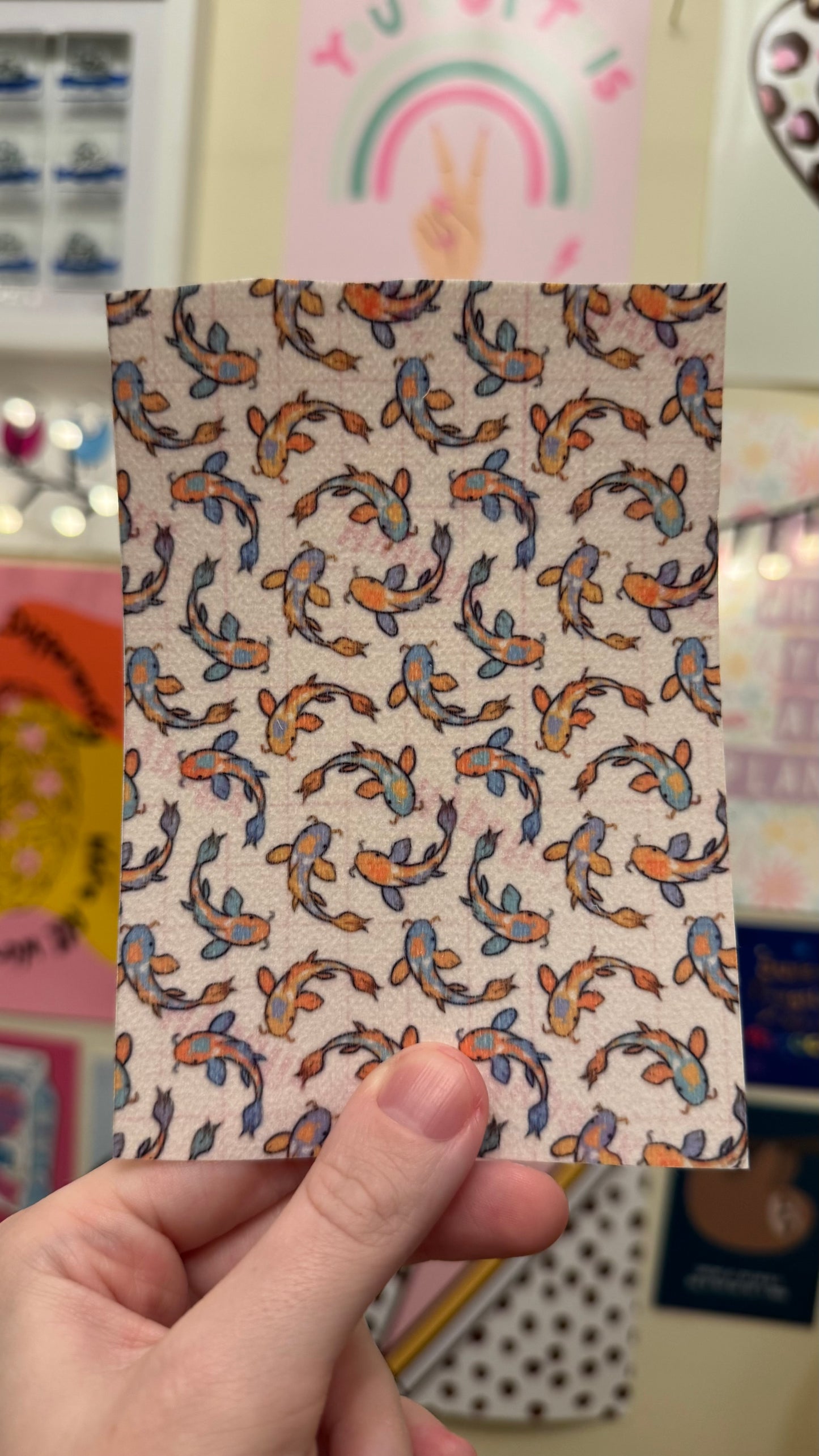 Japanese koi fish Tubie tape collection