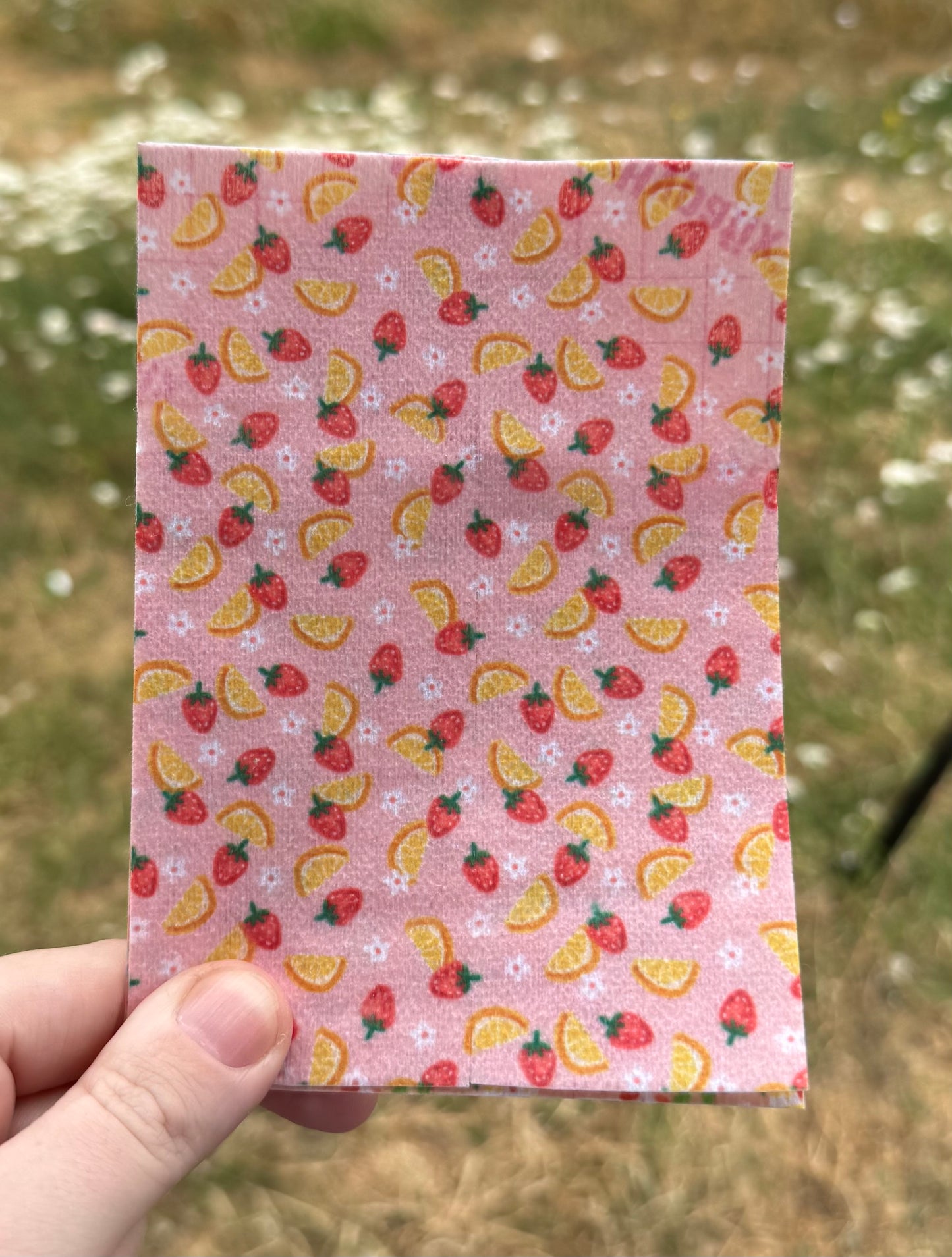 Summers day strawberry & lemons Tubie tape