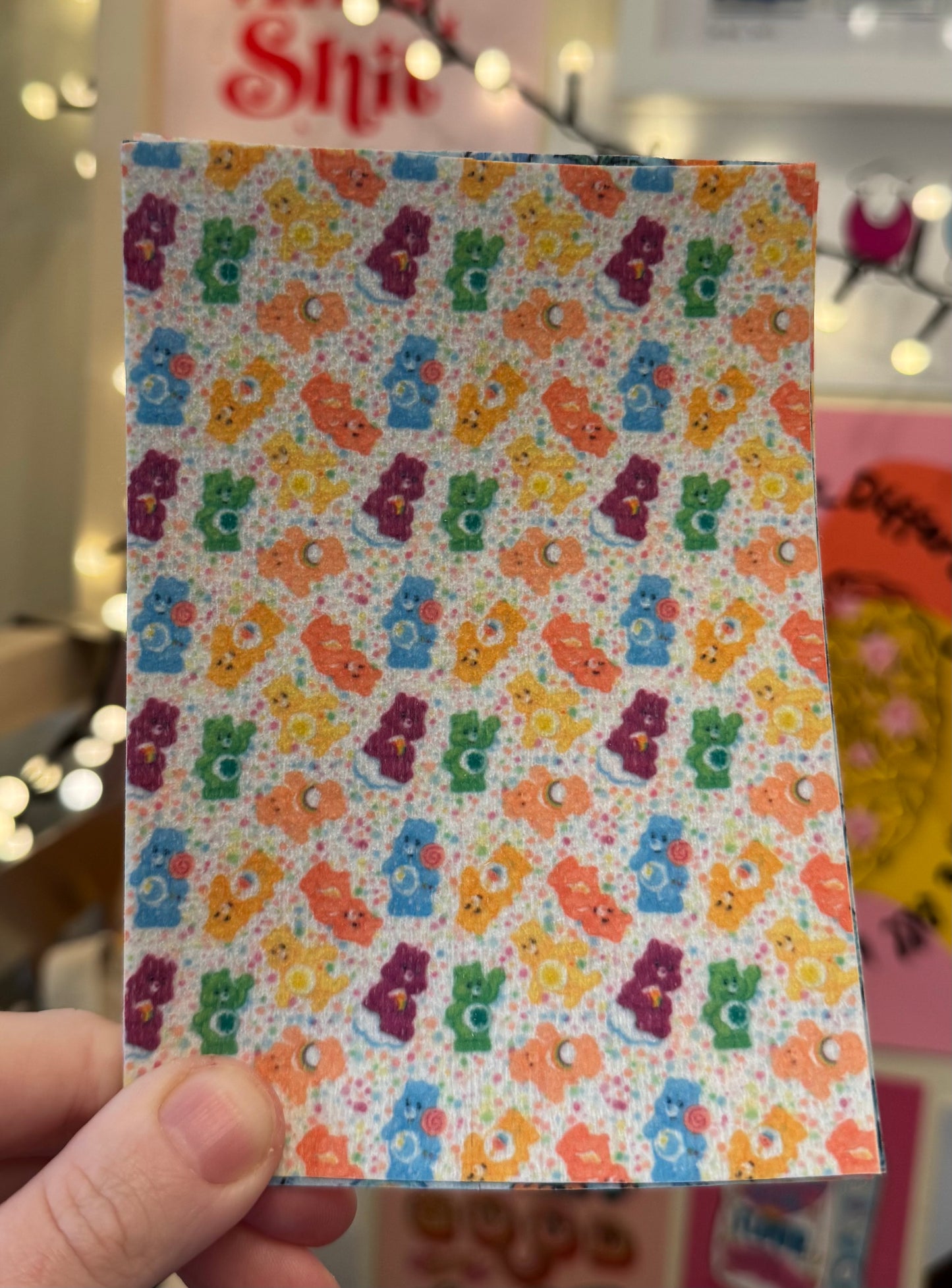 Rainbow Care Bears Tubie tape