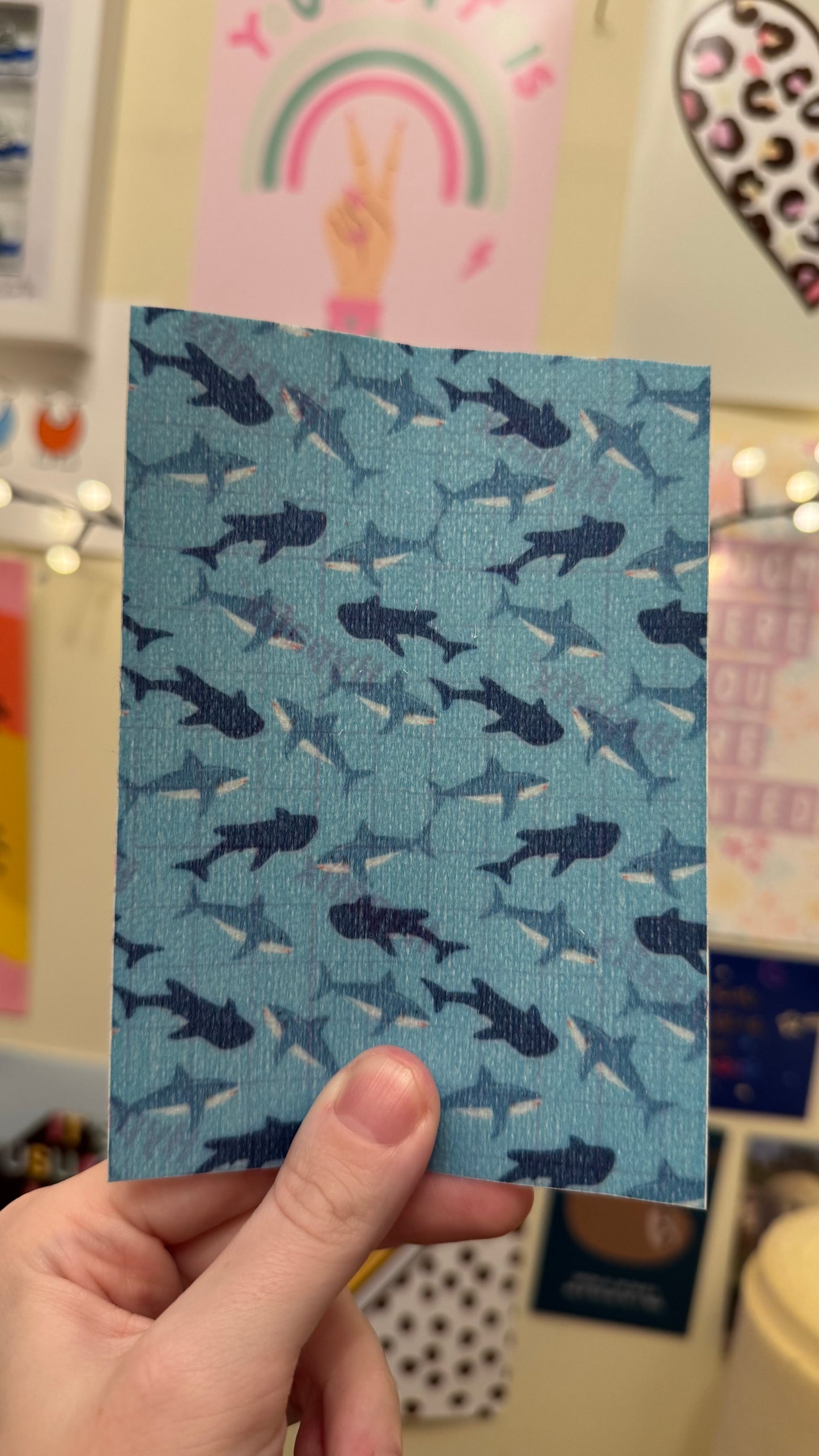 Sharks blue Tubie tape collection