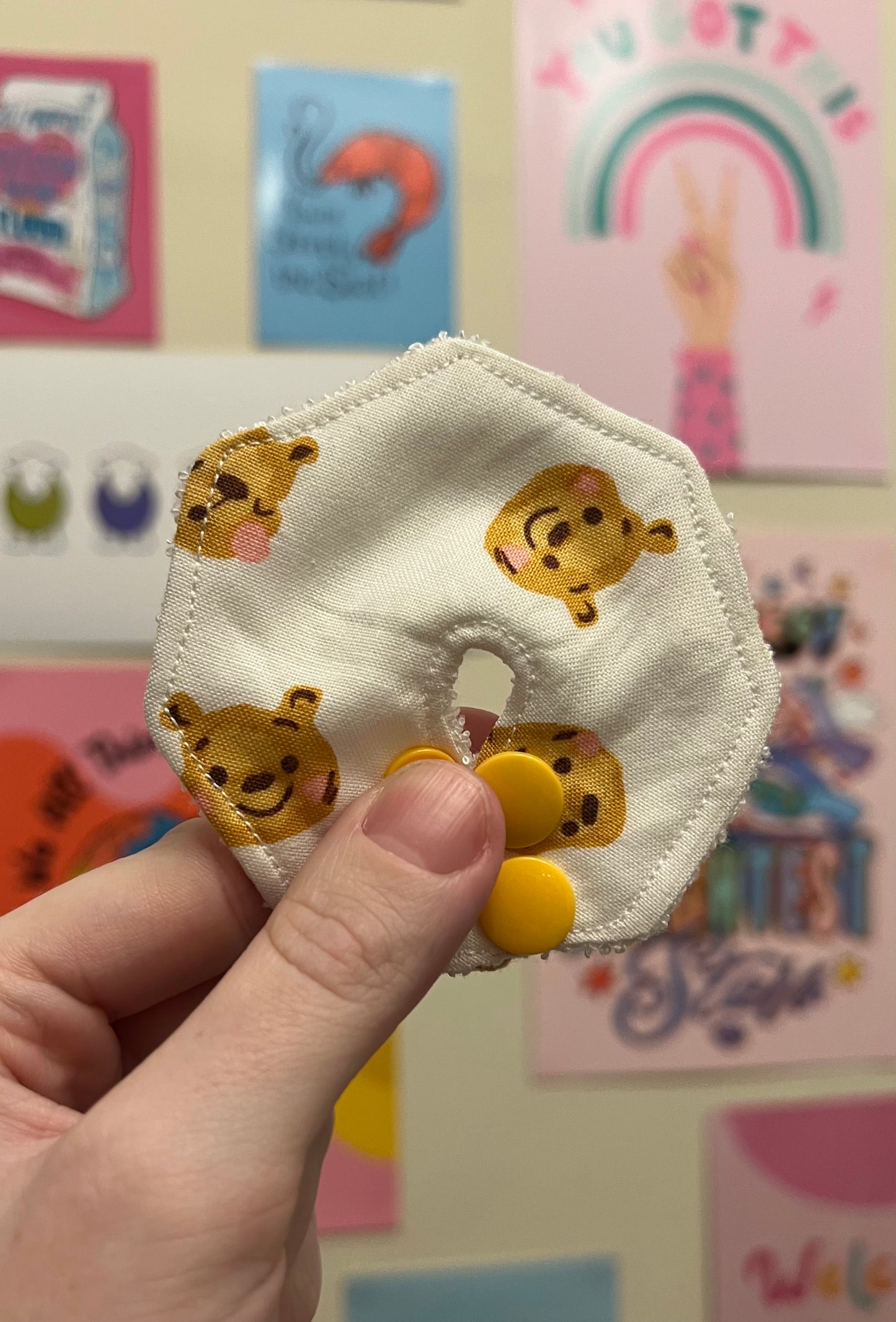 5pc Winnie the Pooh themed Tubie pad multipack collection