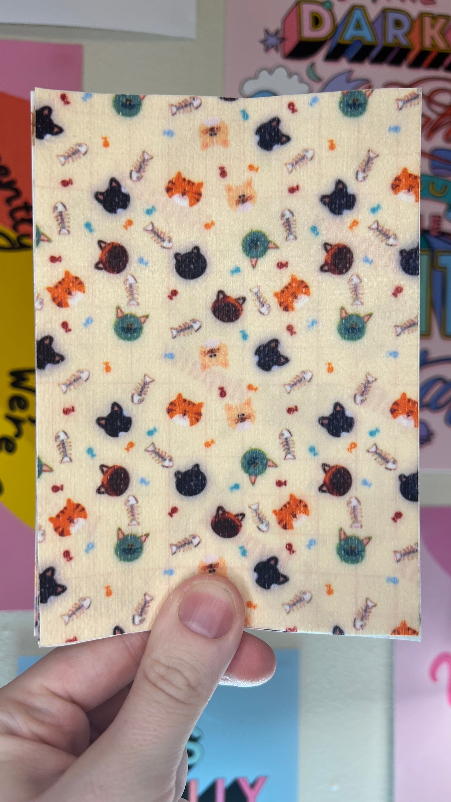 Cute Cats faces pets and animals Tubie tape
