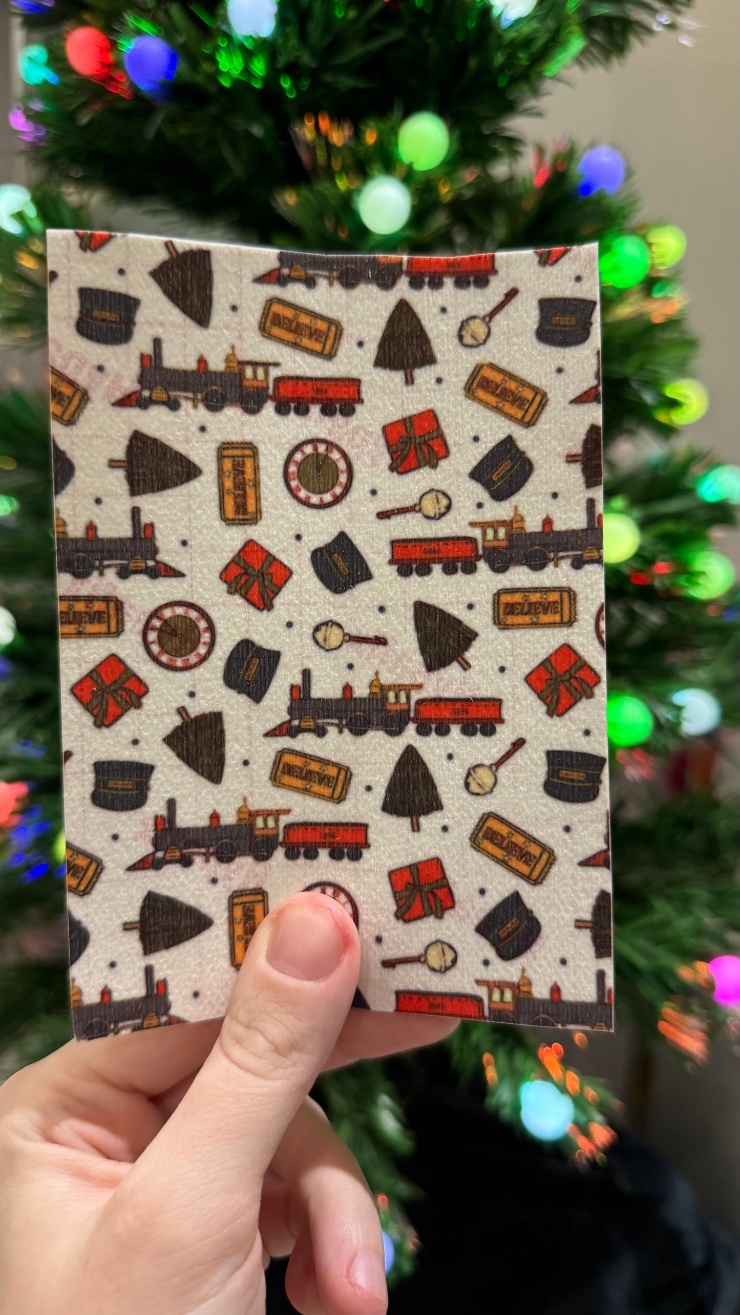 Nostalgic childhood Christmas films/movies the polar express Winter Tubie tape collection