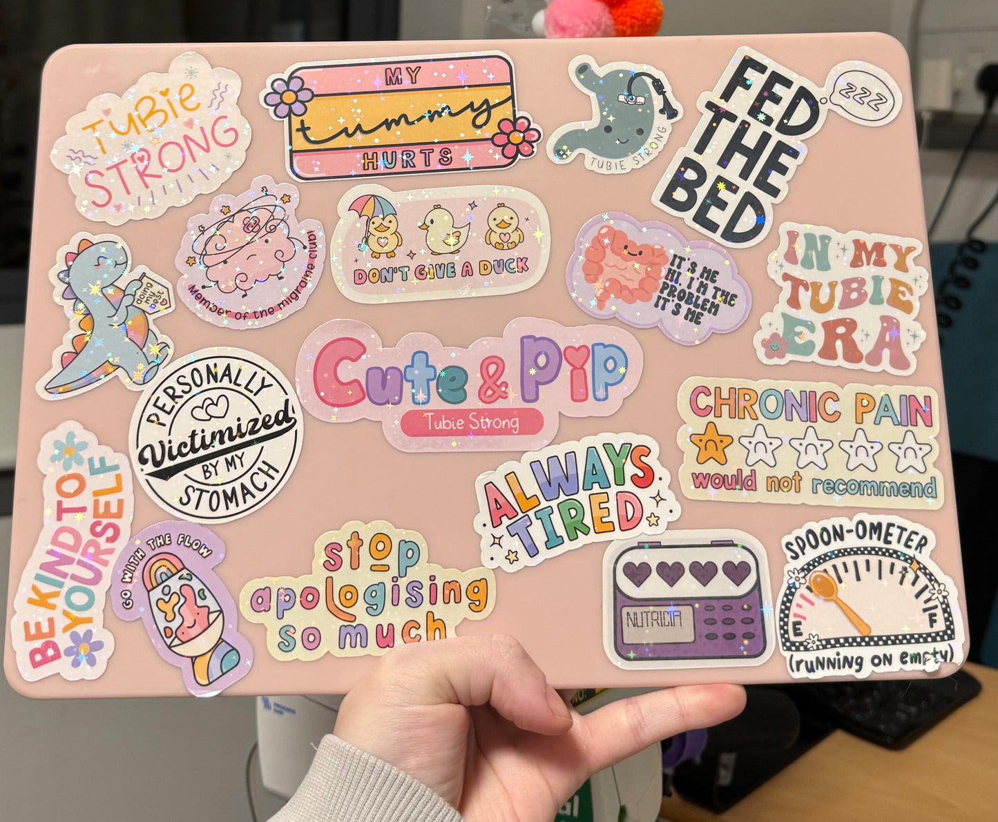 tubie strong sticker