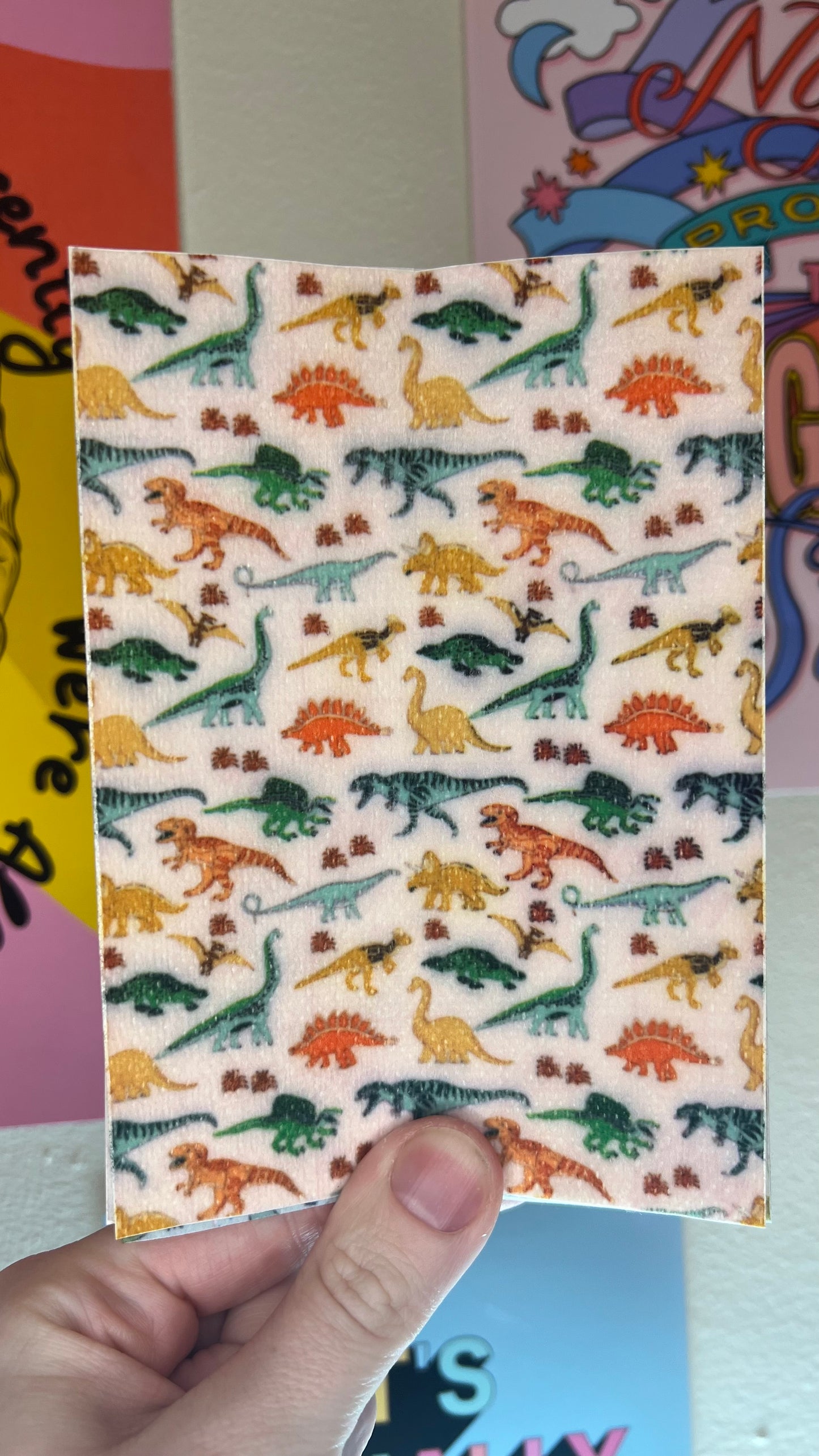 Multiple dinosaurs Tubie tape