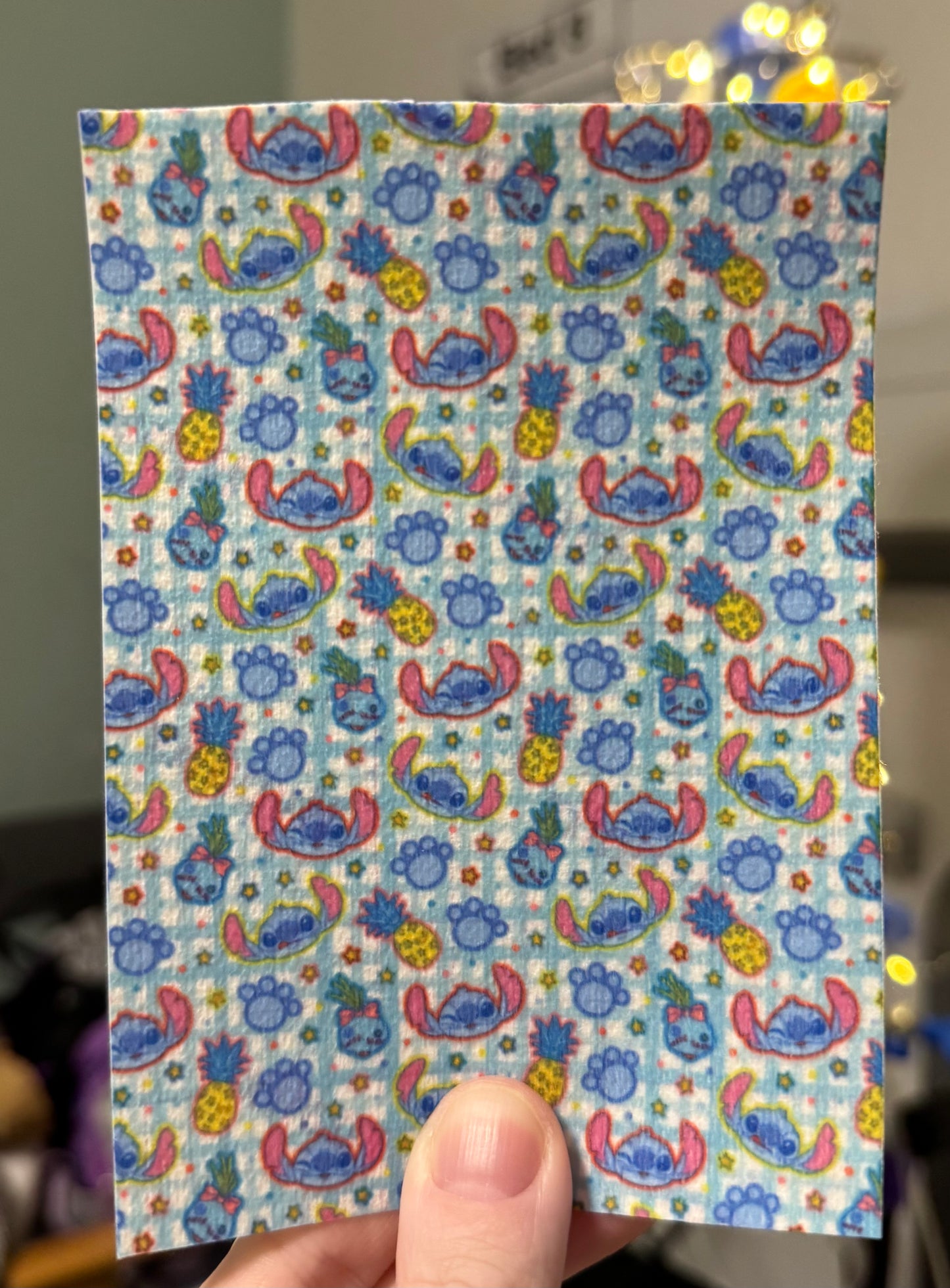 Stitch & pineapple Tubie tape