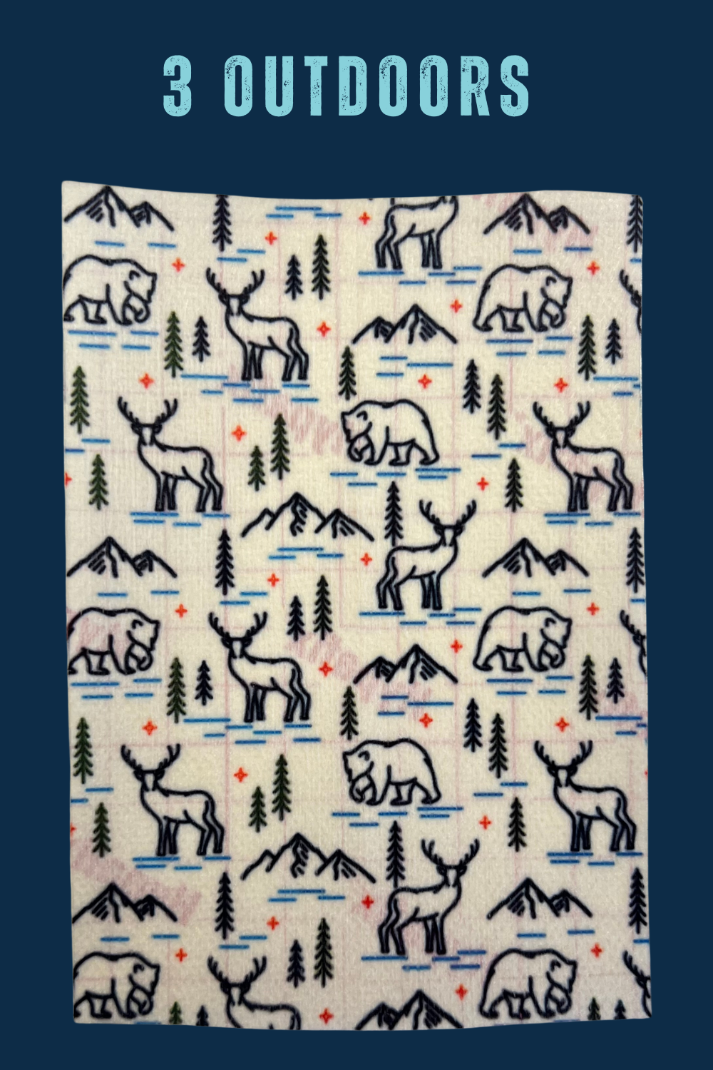 Outdoor mountain bears and deer Tubie tape