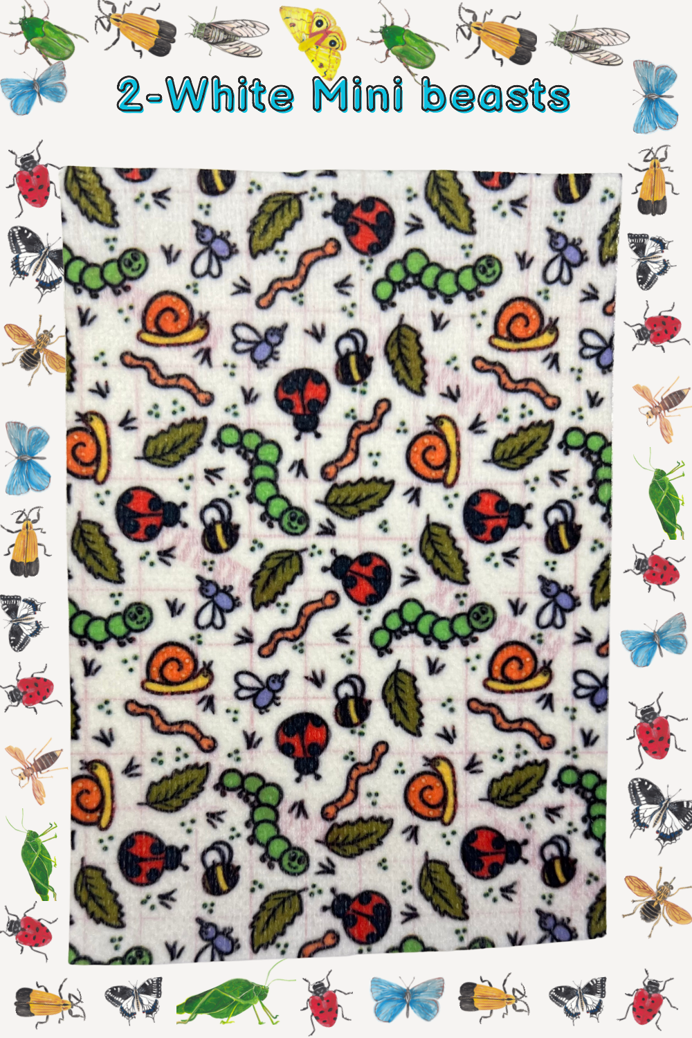 Cute creepy crawlies Tubie tape
