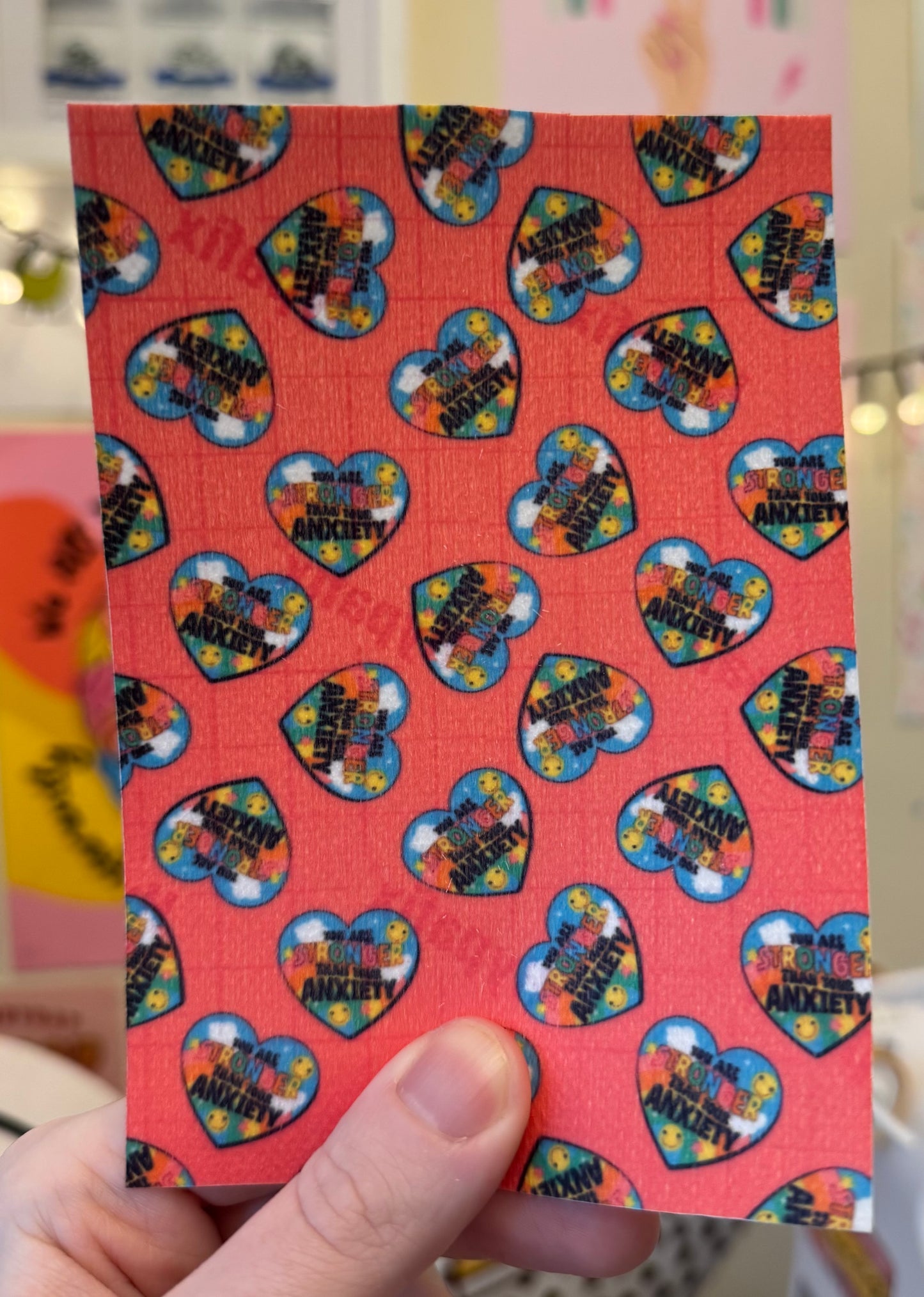 You are stronger than your anxiety tubie tape