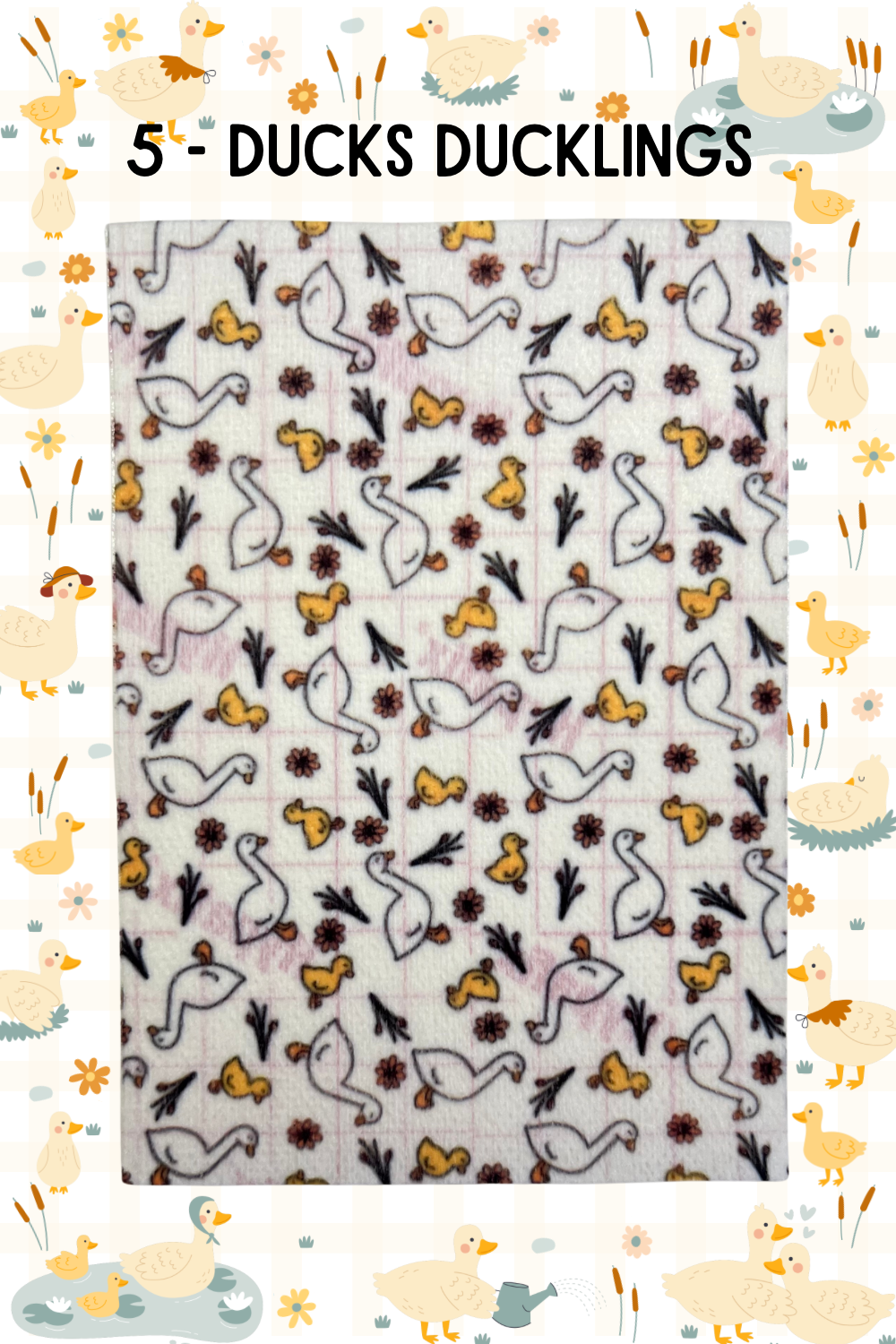 Cute ducks and ducklings Tubie tape