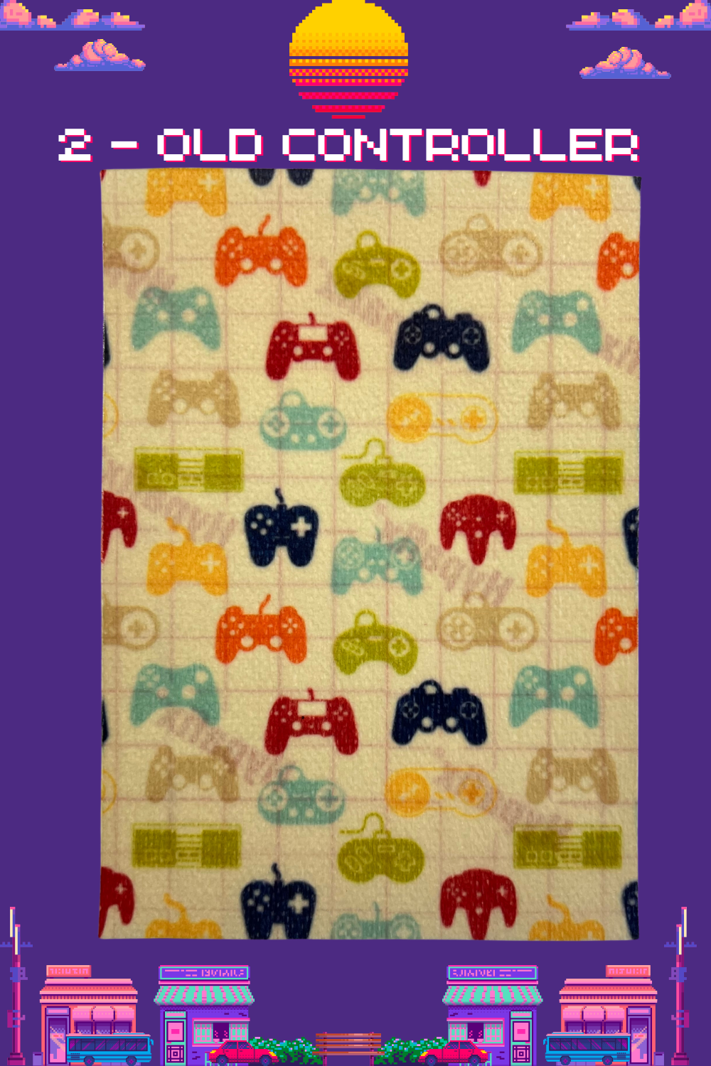 Retro video game controllers Tubie tape