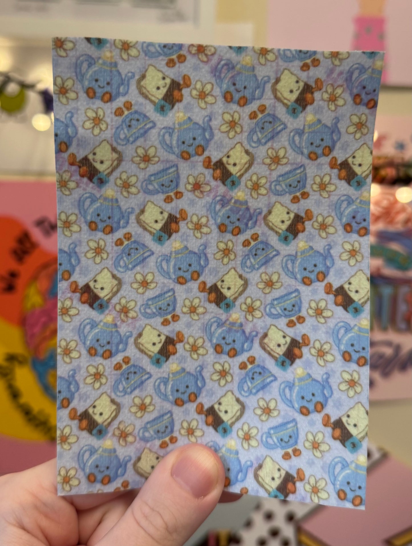 Jellycat teacup & teabag Tubie tape