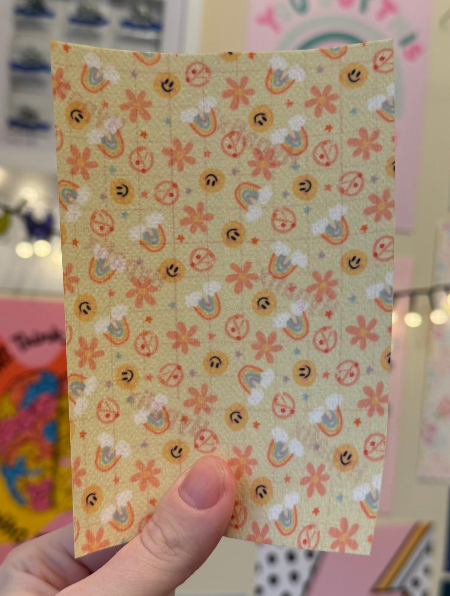 Summer dreams, smiling faces, rainbows and piece signs tubie tape