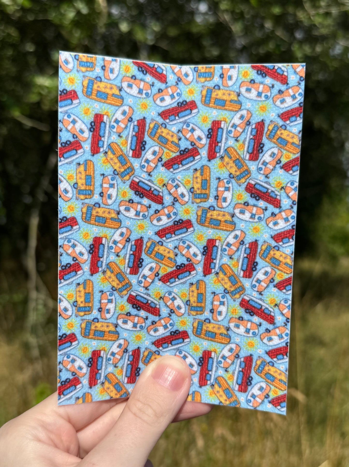 Caravan holiday tubie tape