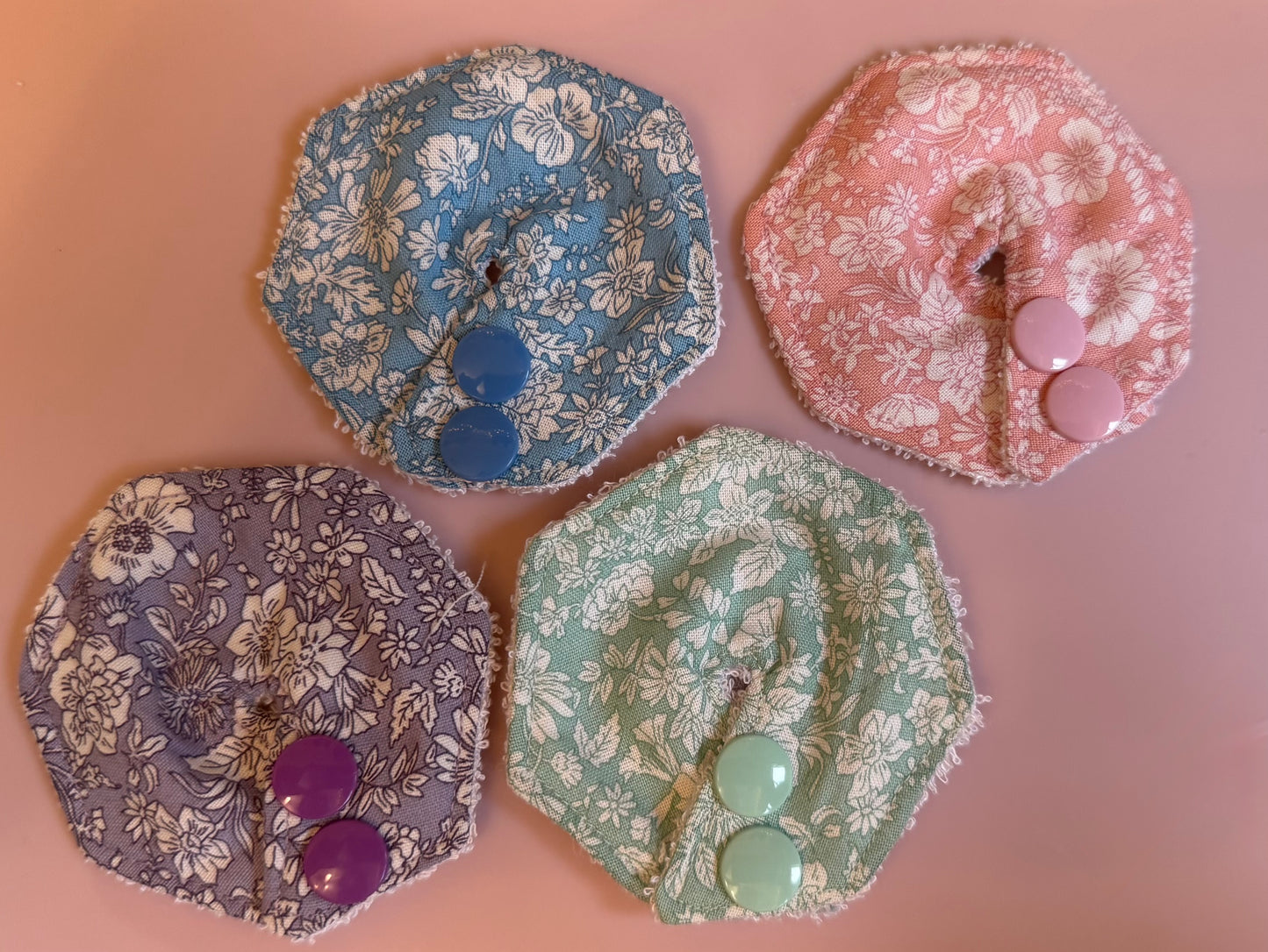 4pcs floral liberty London Tubie pad multipack collection