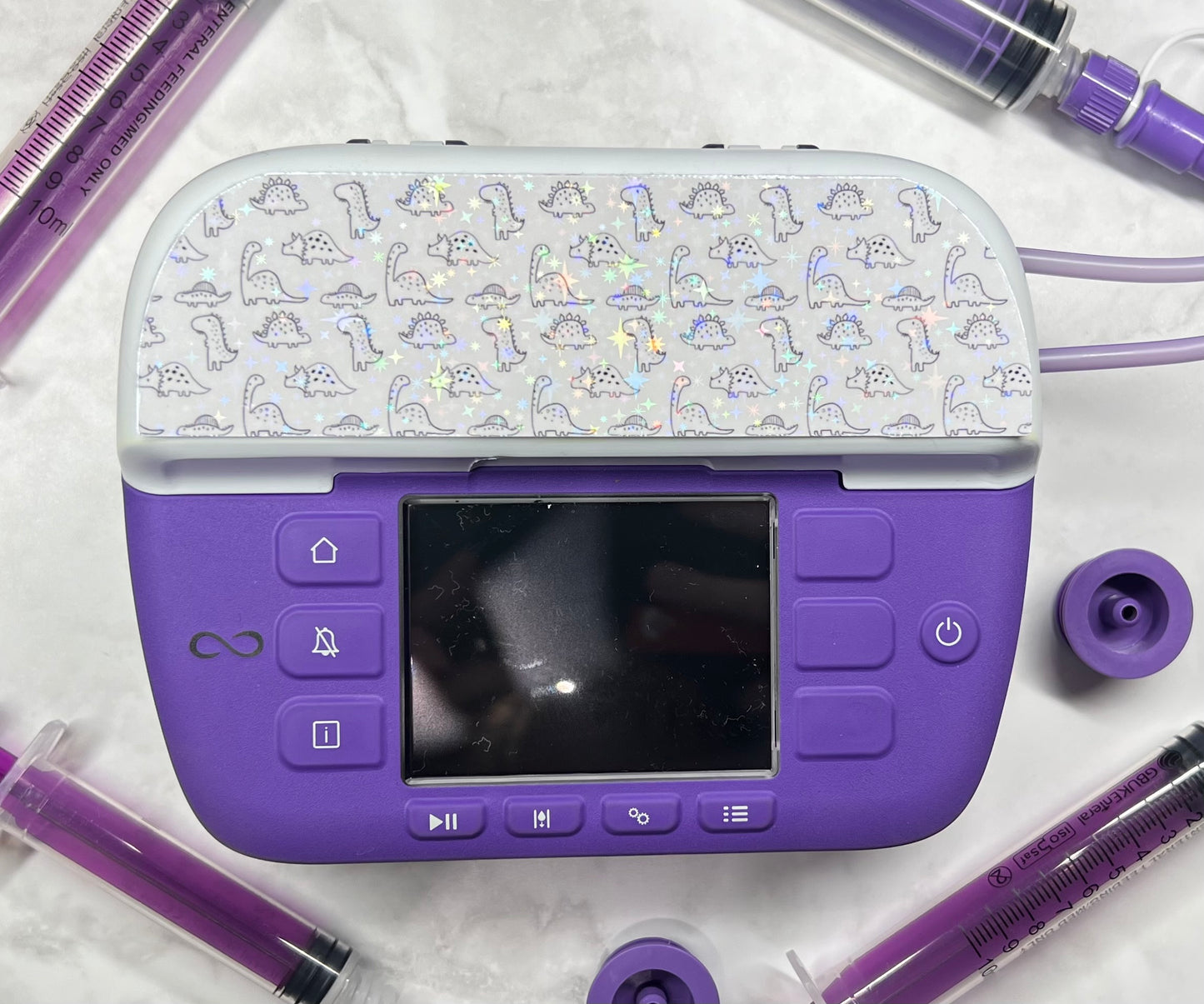 Dinos Nutricia pump sticker