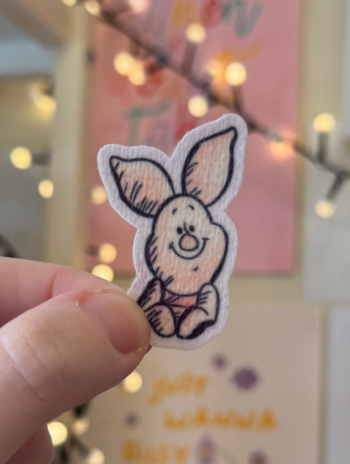 piglet Tubie tape hypafix stickers