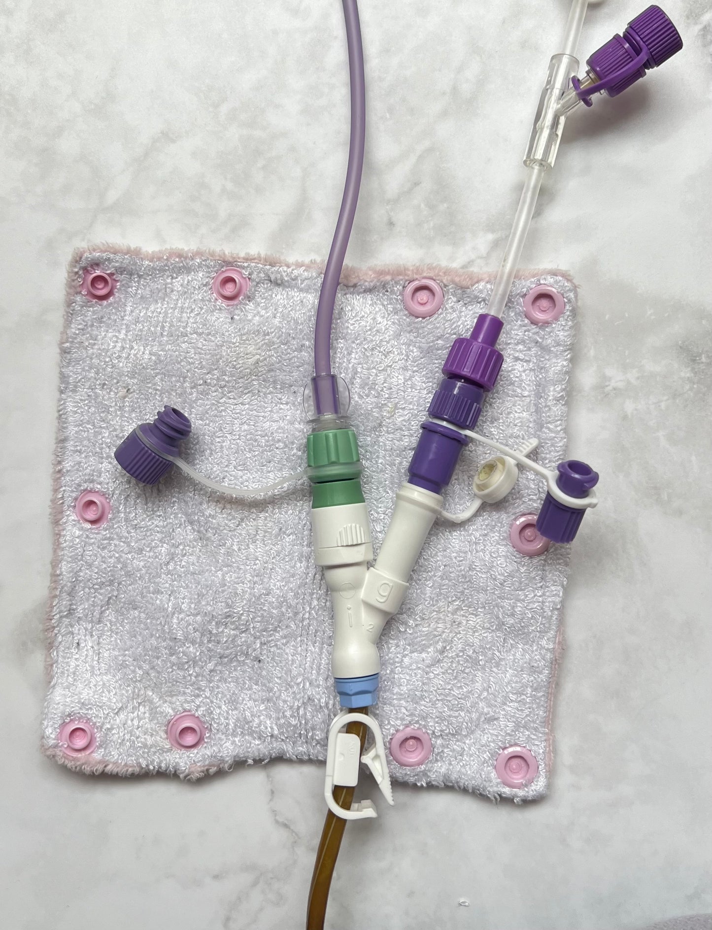 Strawberry’s on purple summer Large port cover