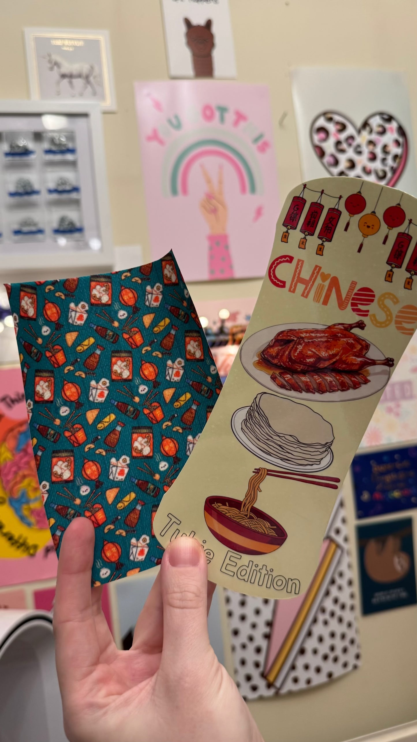 Tubie bundle Chinese takeaway tape and feed stickers Nutricia!