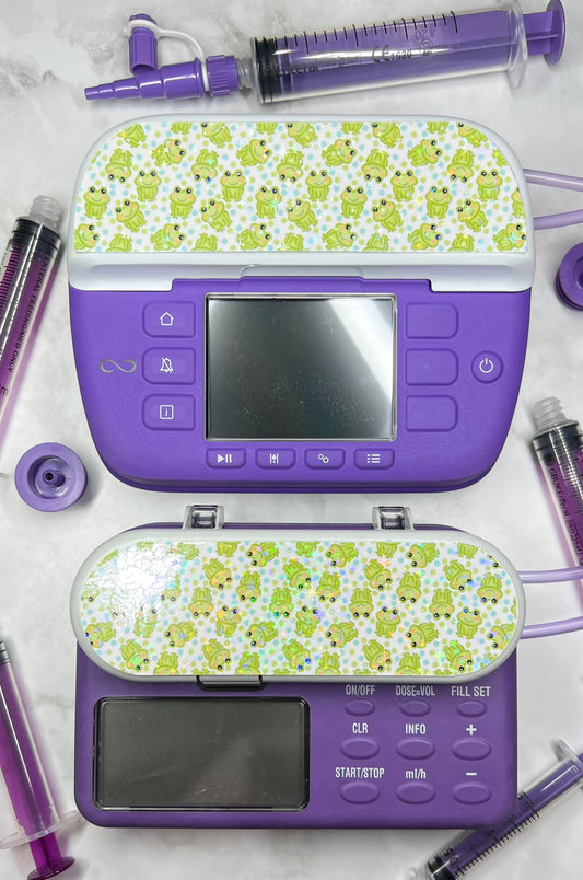 Frogs Nutricia pump sticker
