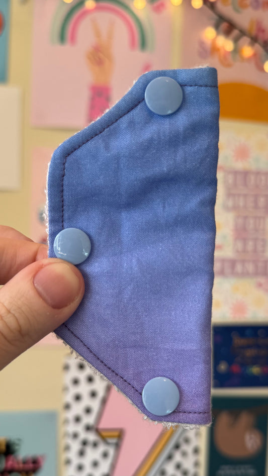 Blue ombré Port covers