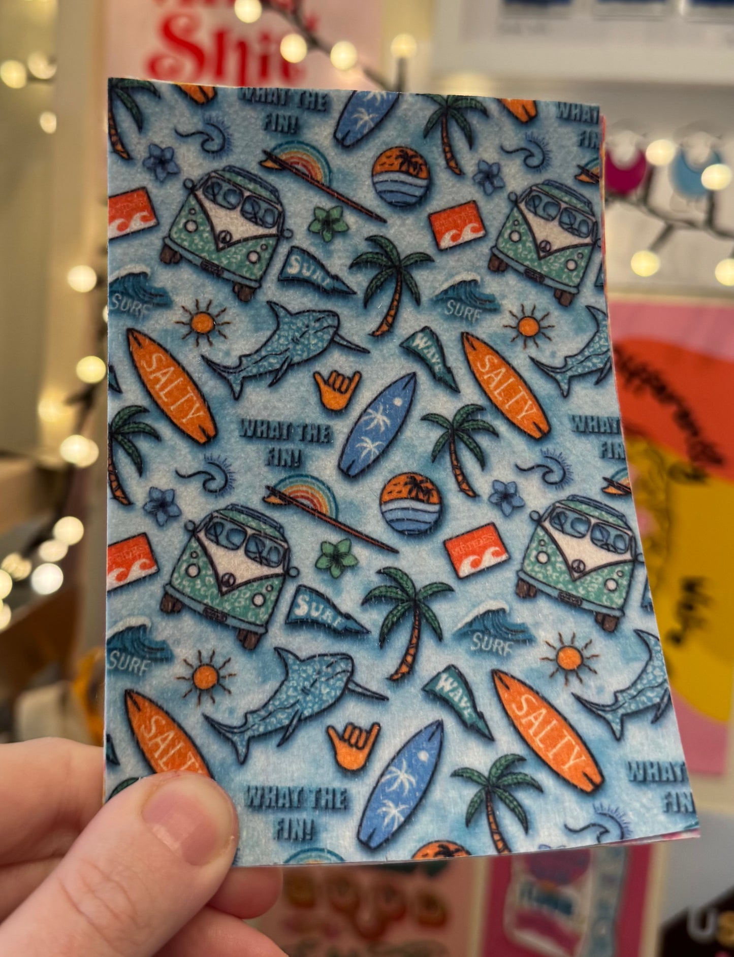 Blue cool summer Tubie tape