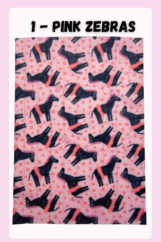 Pink zebras with tutus Tubie tape