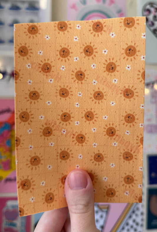 Smiling suns and daisies summer 2025 tubie tape collection