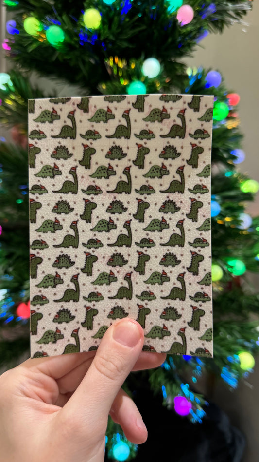 Christmas dinosaurs / dinos Winter Tubie tape collection