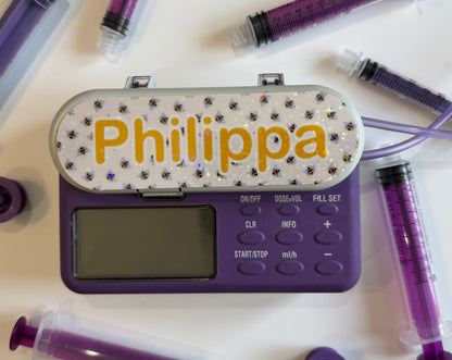 personalised both Nutricia infinity and infinity 3 pump types available (pump sticker) bumble bee