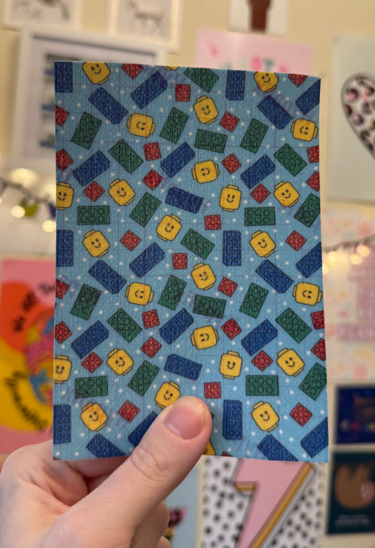 Lego building blocks tubie tape