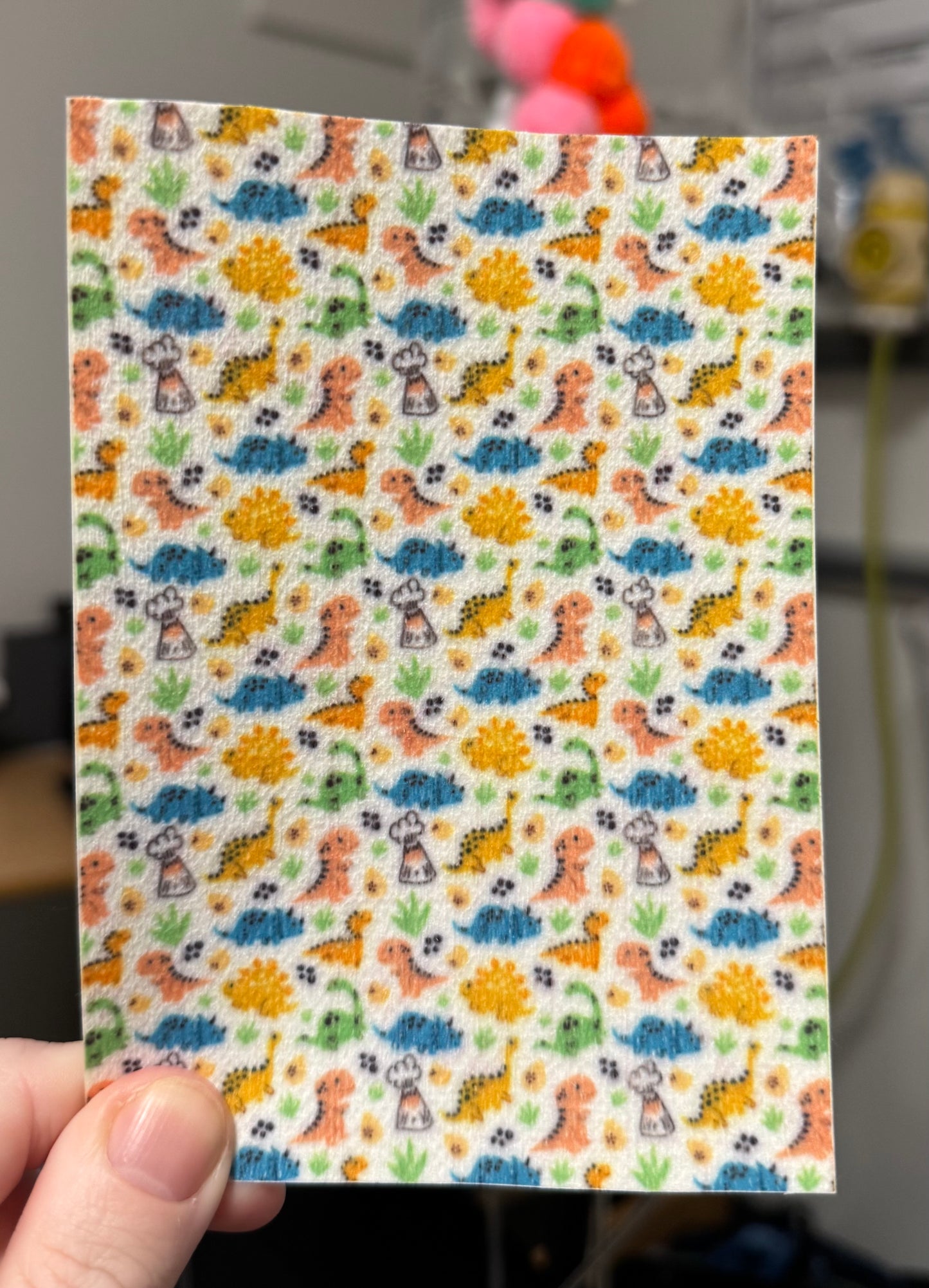tiny Dinos & volcano Tubie tape