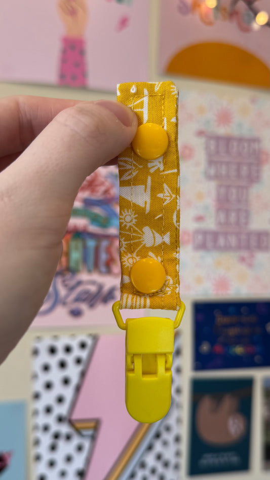 Yellow pictures Tubie clips