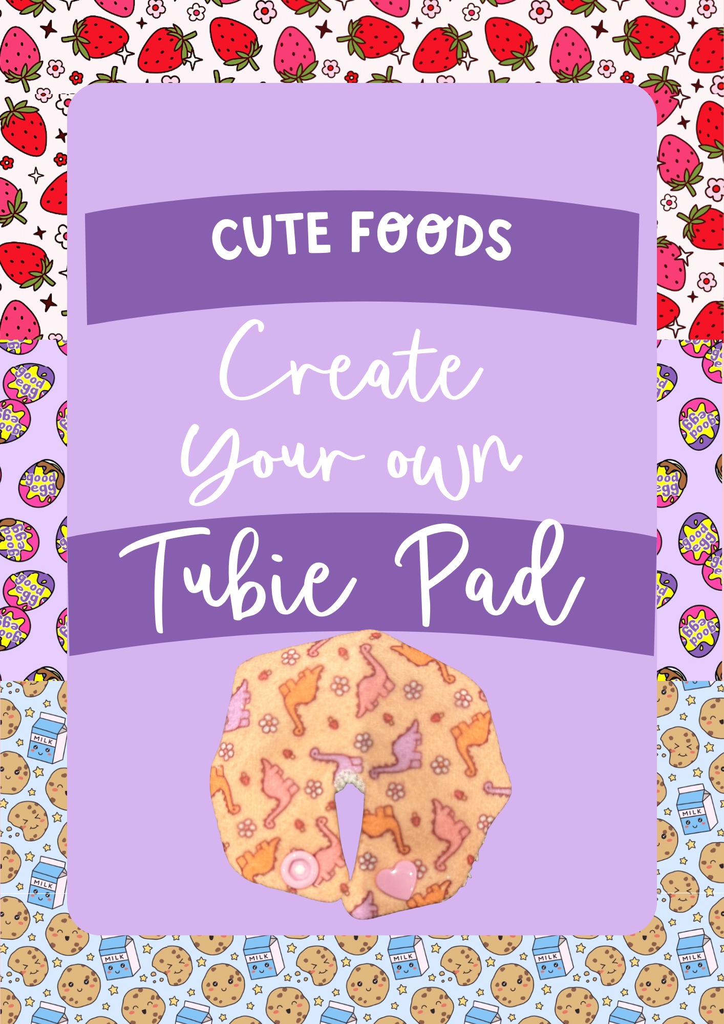 Create Your Own tubie pads cute foods