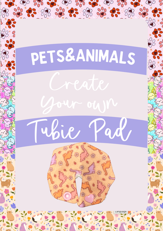 Create Your Own tubie pads pets and animals